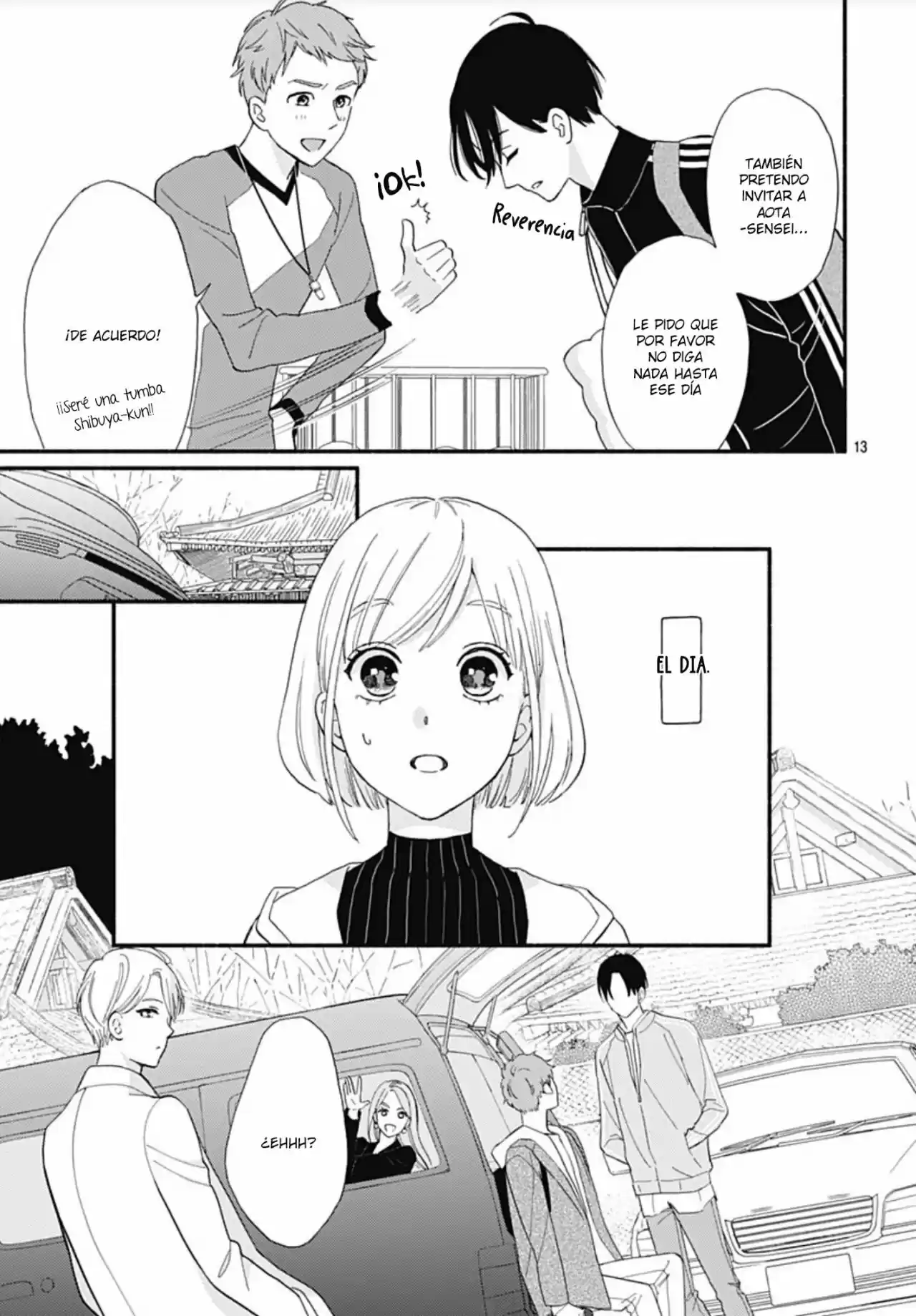 Omukae Shibuya-kun capítulo 11, página 15