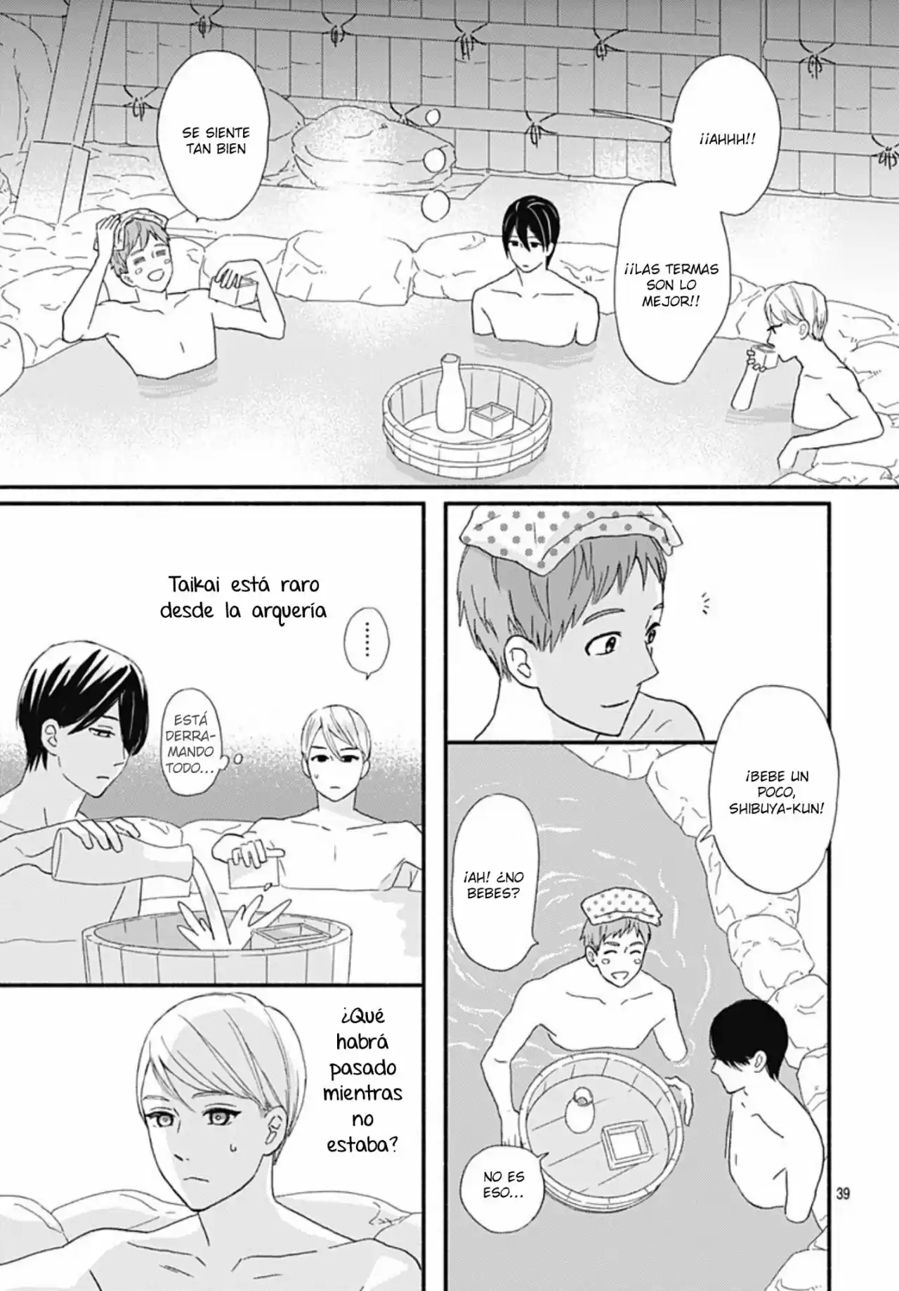 Omukae Shibuya-kun capítulo 11, página 34