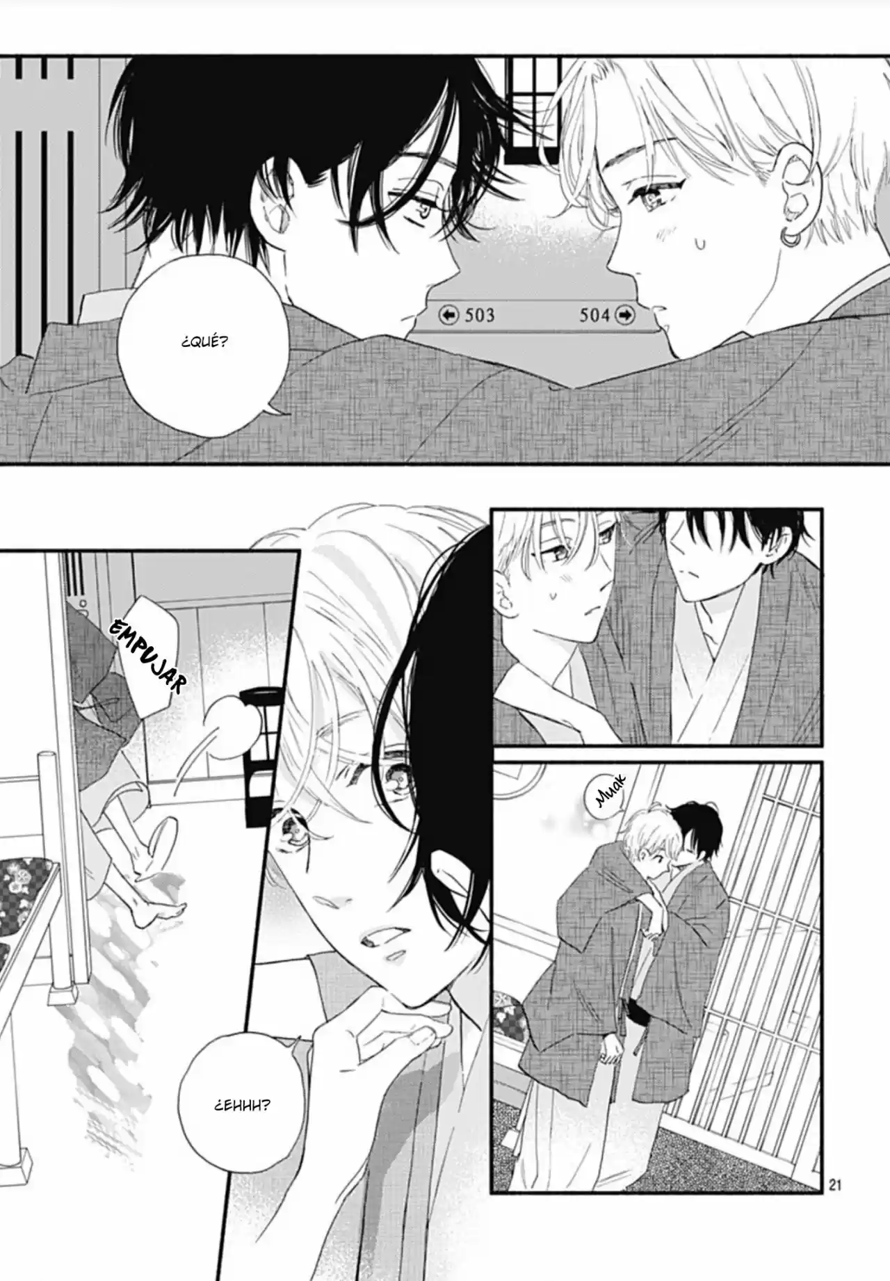 Omukae Shibuya-kun capítulo 12, página 22