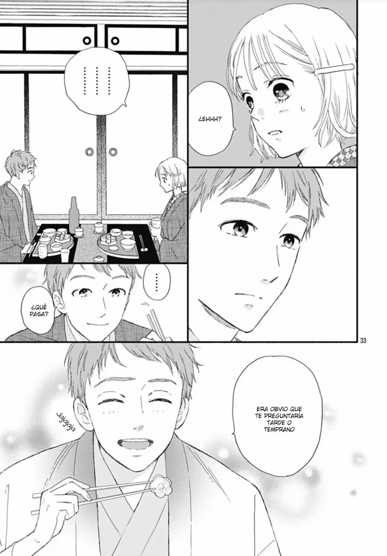 Omukae Shibuya-kun capítulo 12, página 33