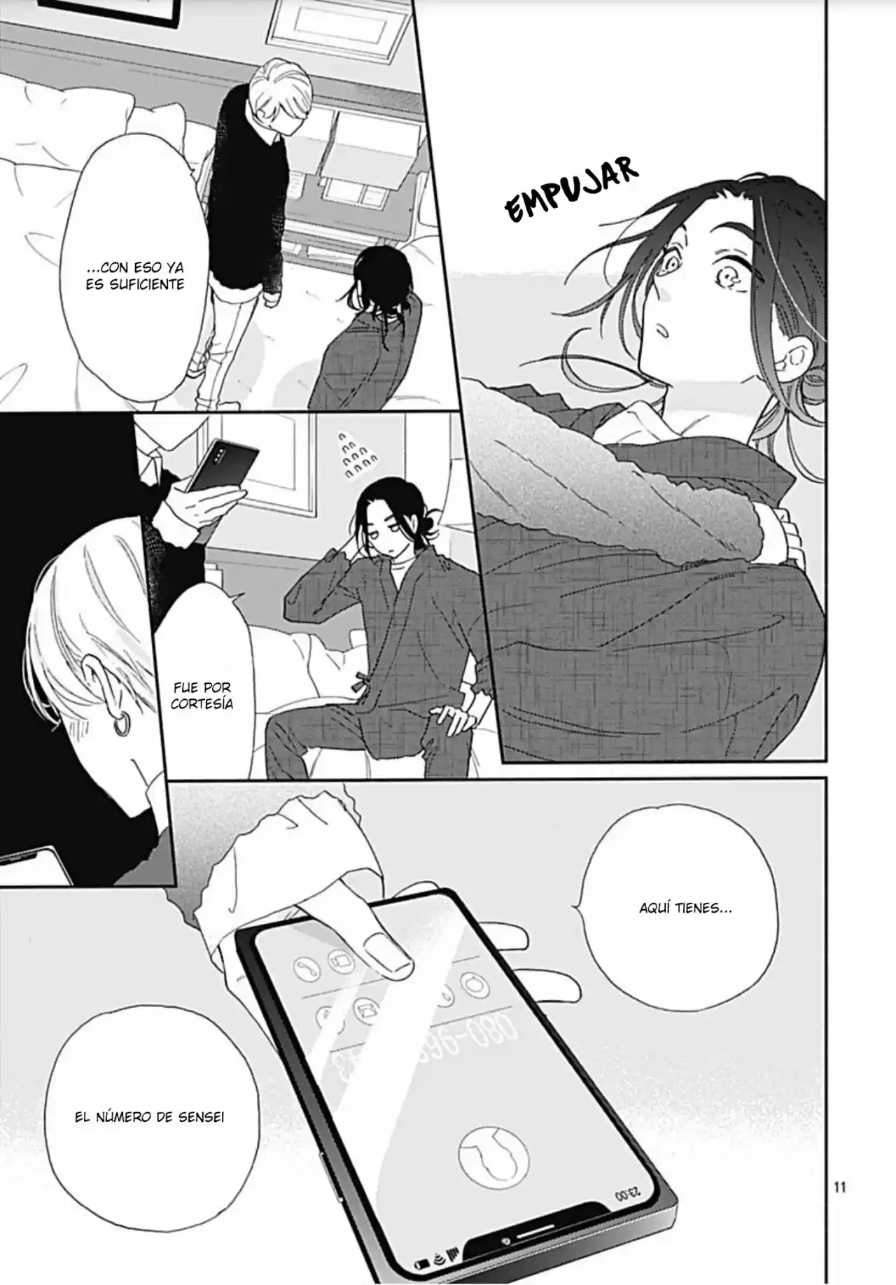 Omukae Shibuya-kun capítulo 14, página 7