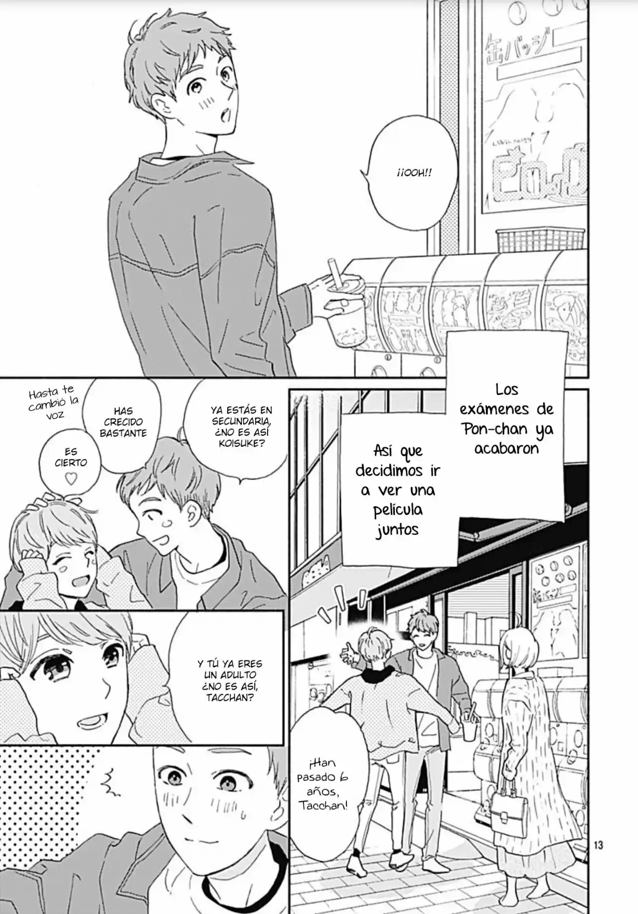 Omukae Shibuya-kun capítulo 14, página 9