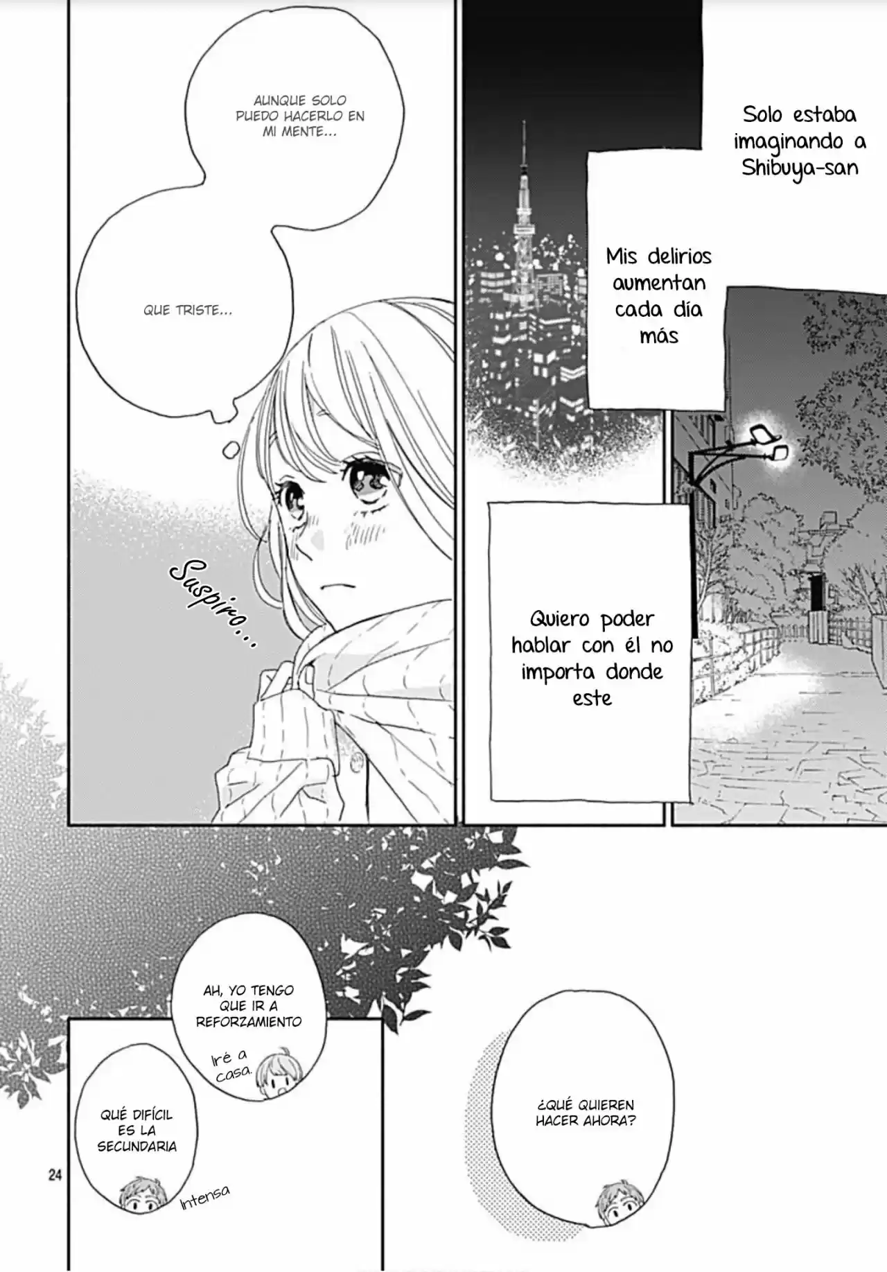 Omukae Shibuya-kun capítulo 14, página 14
