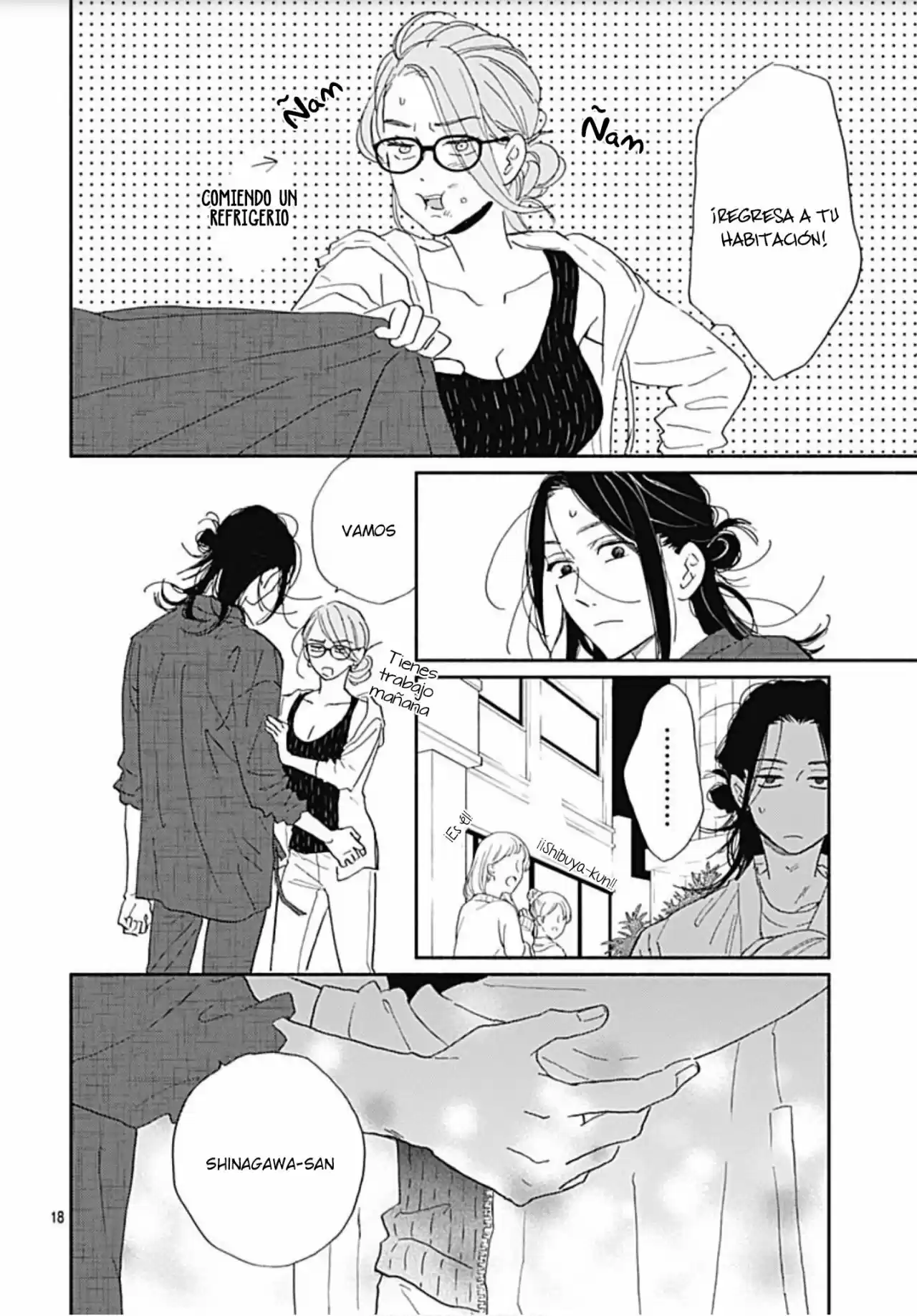 Omukae Shibuya-kun capítulo 15, página 19