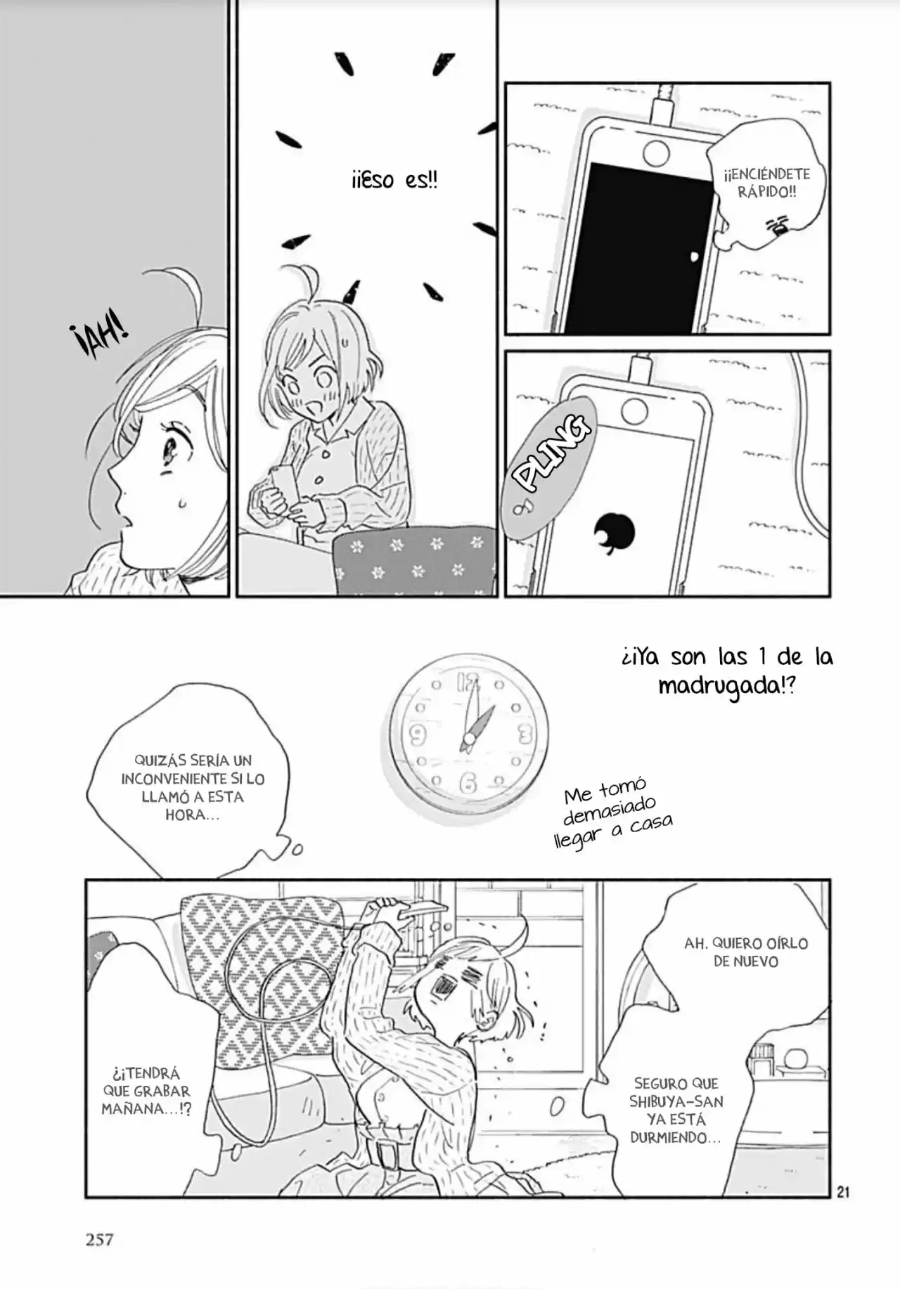Omukae Shibuya-kun capítulo 15, página 22