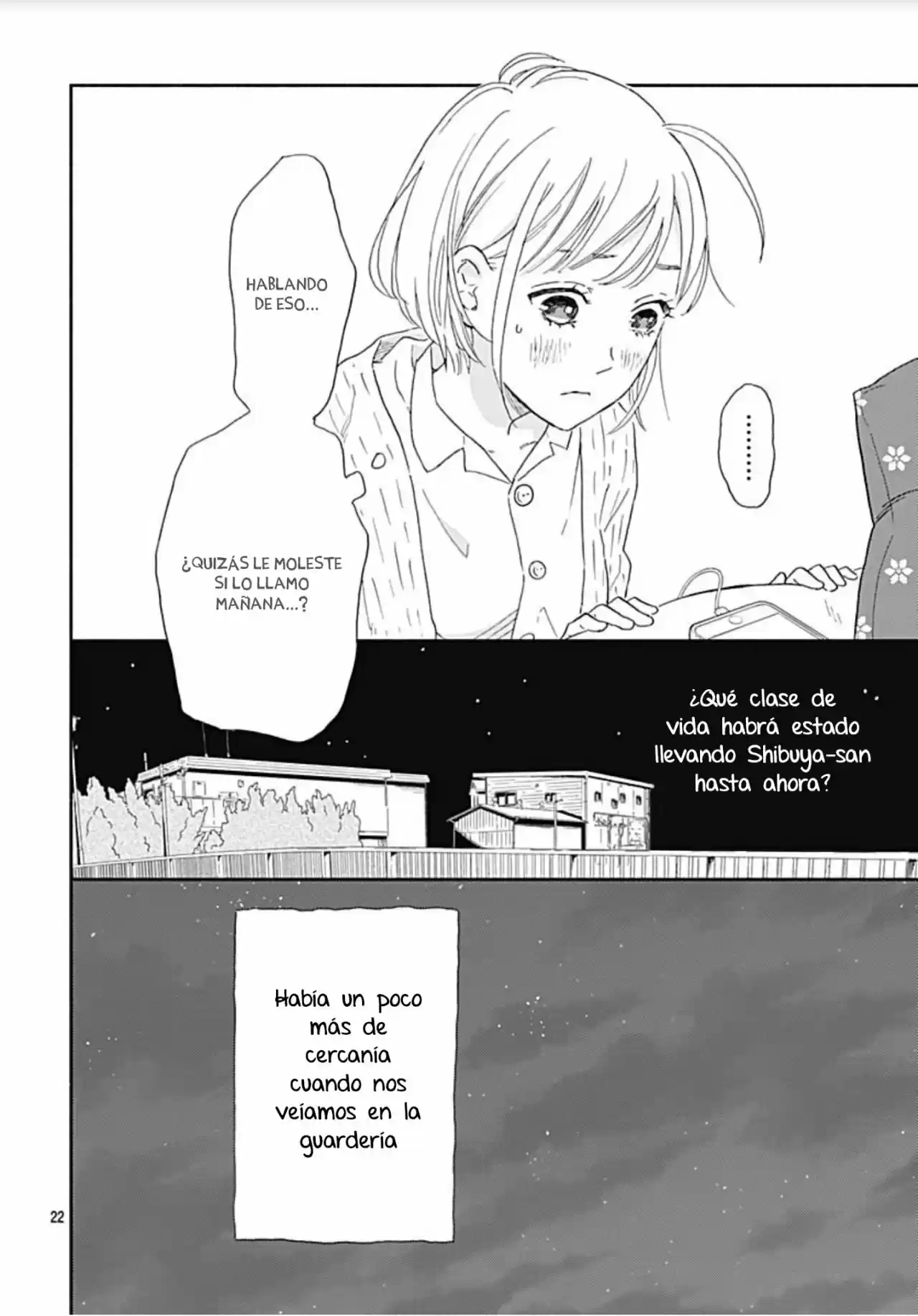Omukae Shibuya-kun capítulo 15, página 23