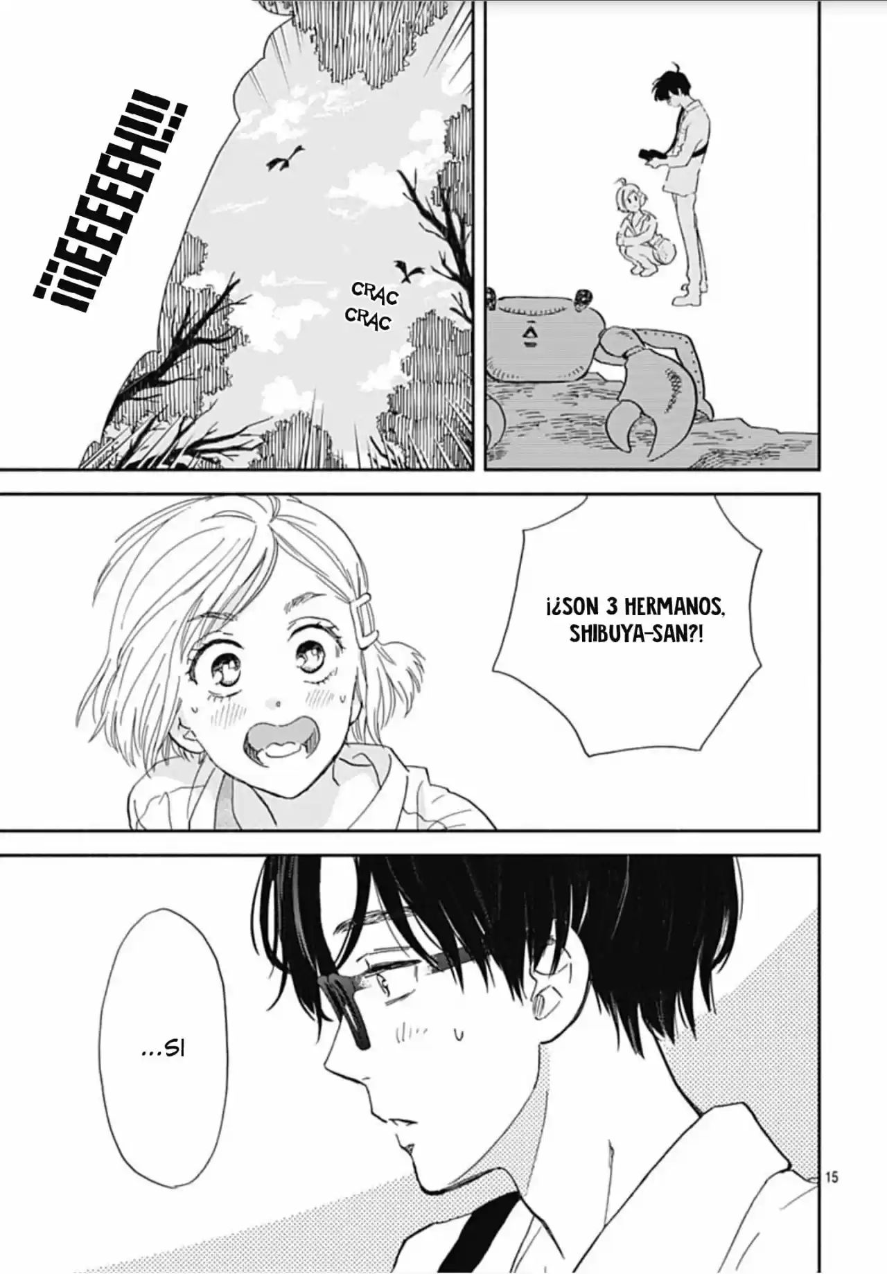 Omukae Shibuya-kun capítulo 17, página 17