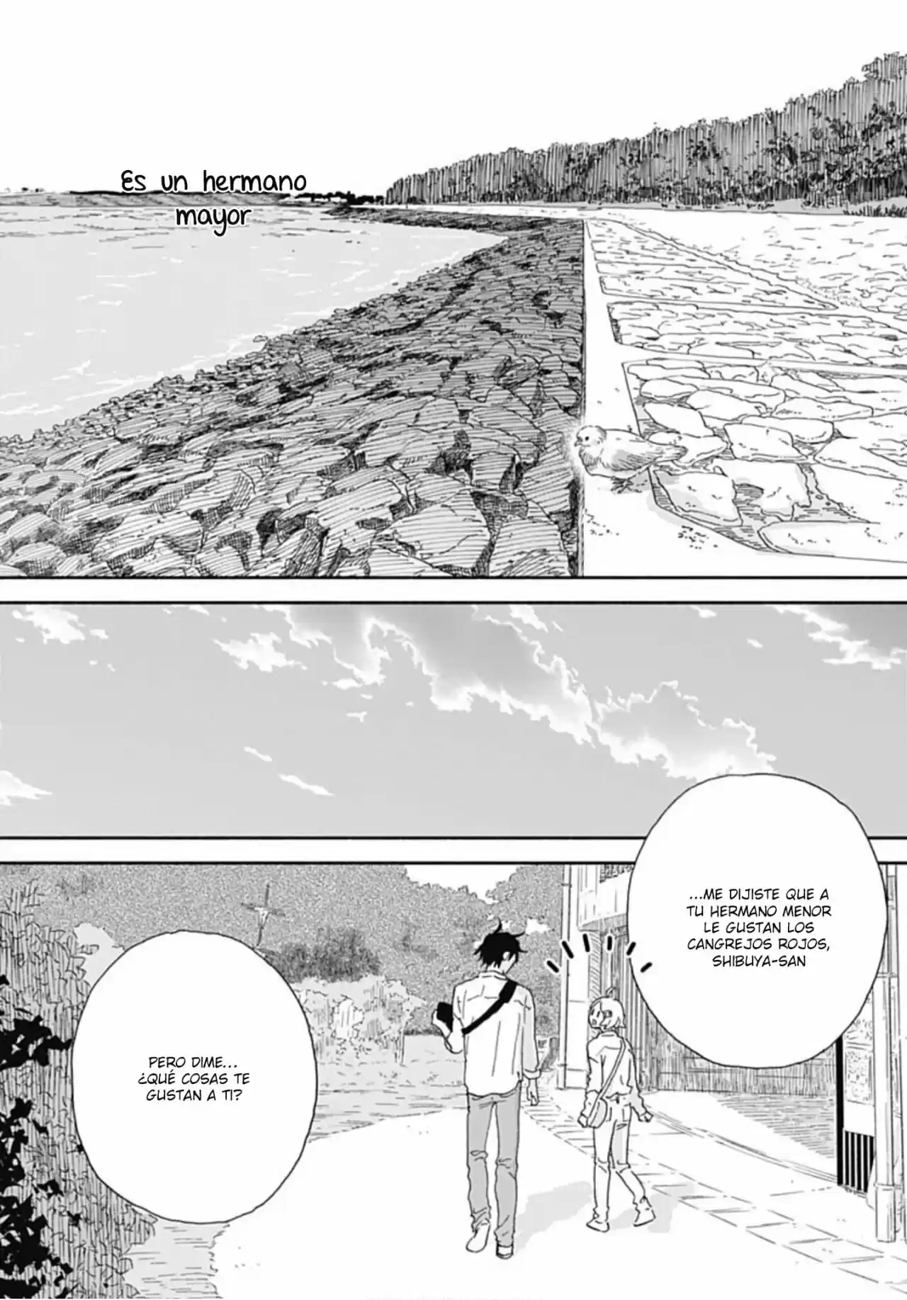 Omukae Shibuya-kun capítulo 17, página 19