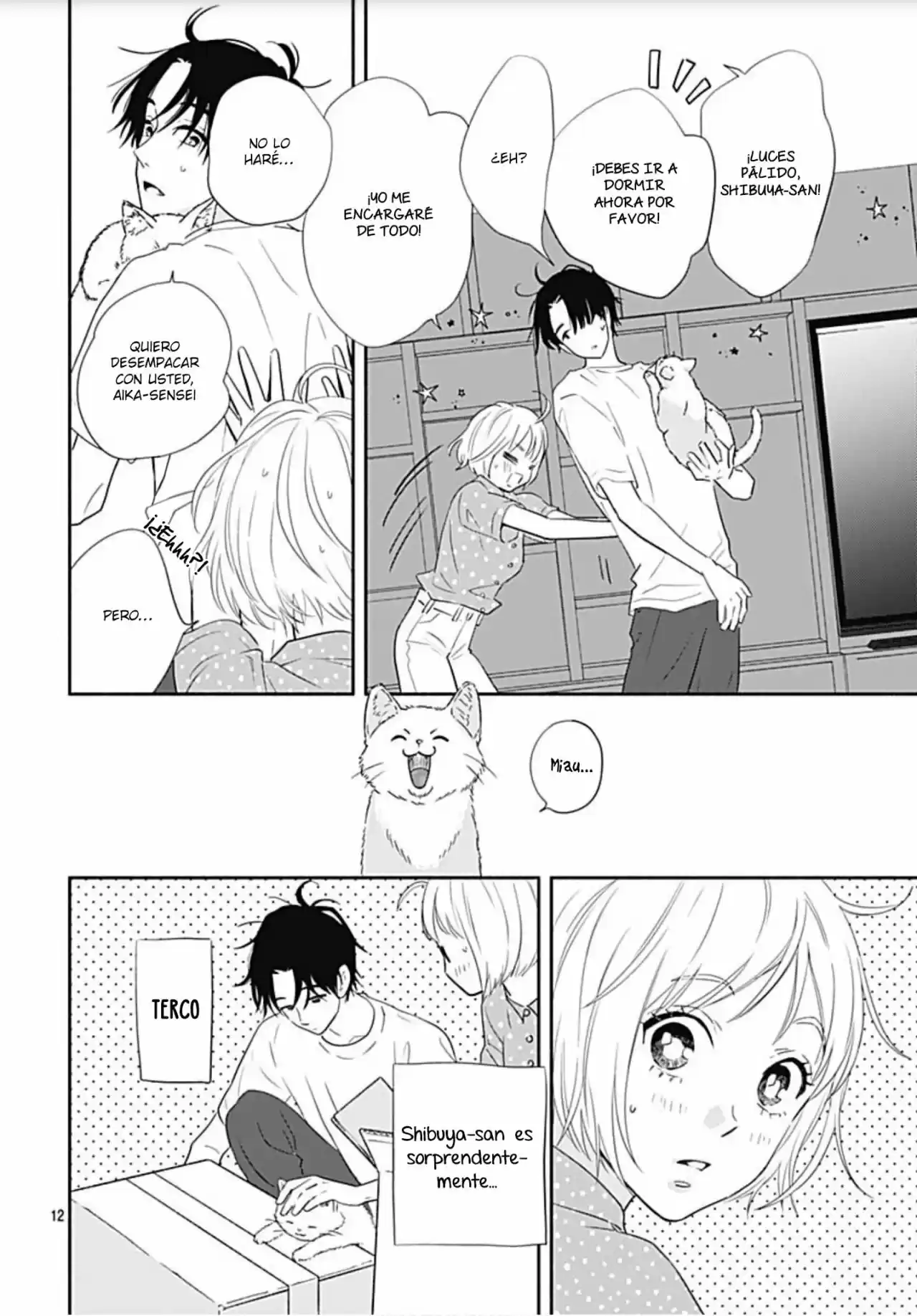 Omukae Shibuya-kun capítulo 18, página 16