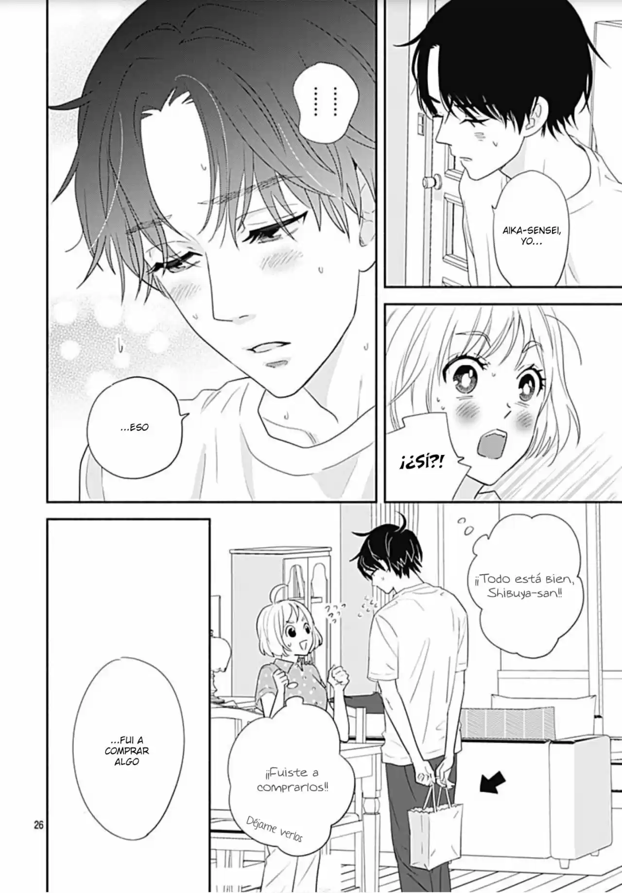 Omukae Shibuya-kun capítulo 18, página 29