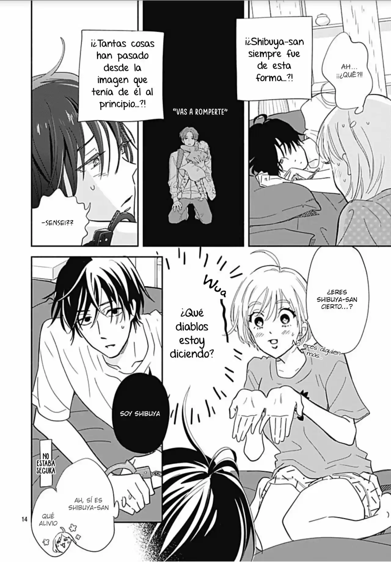 Omukae Shibuya-kun capítulo 19, página 16