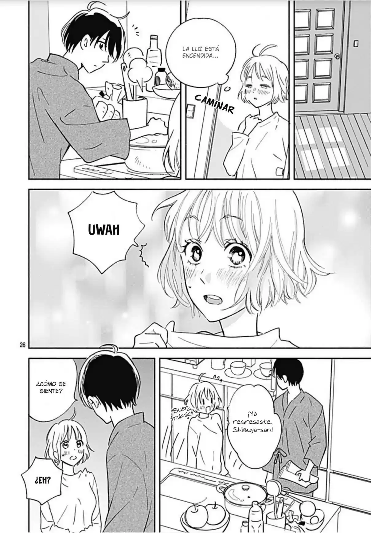 Omukae Shibuya-kun capítulo 21, página 28