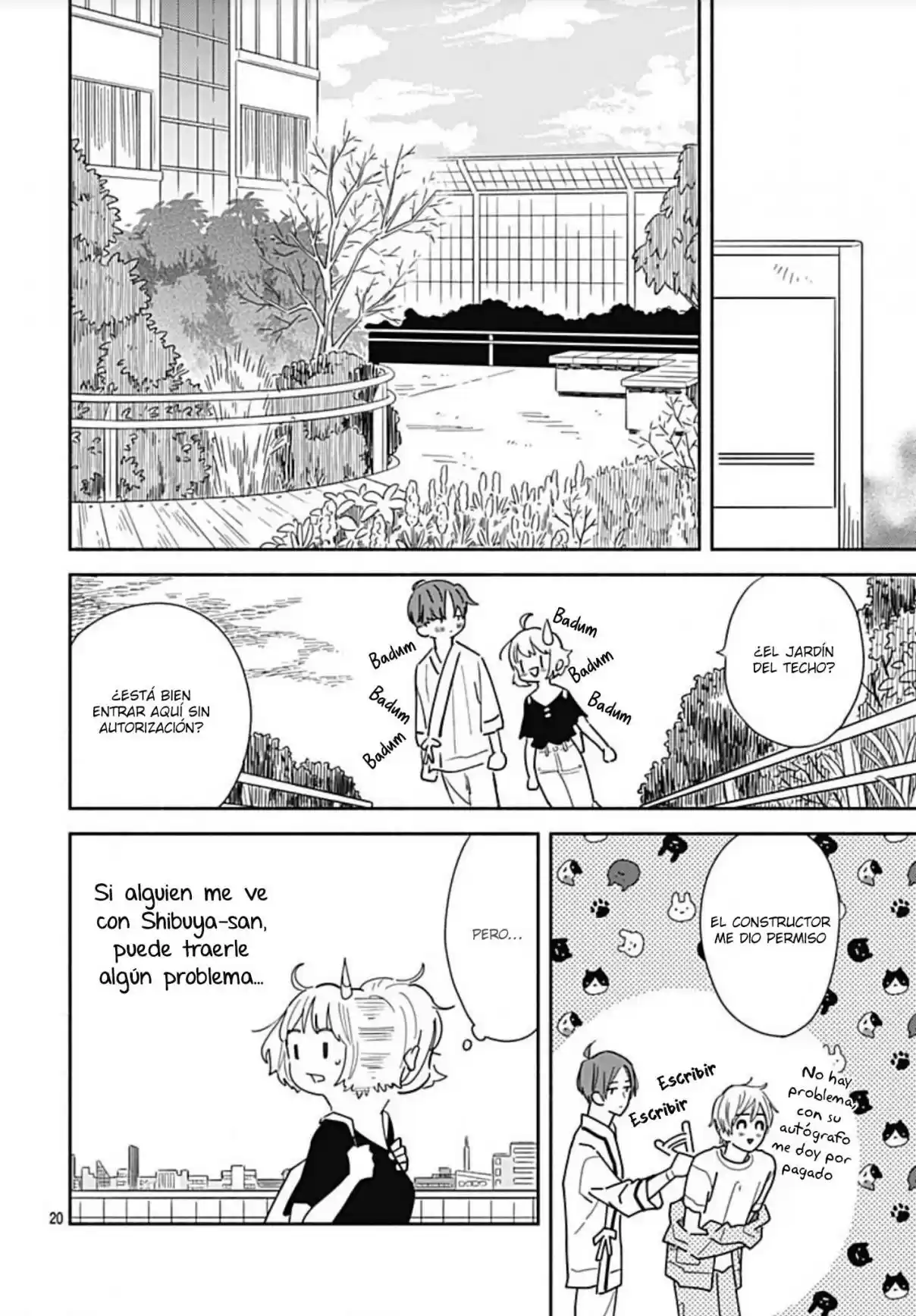 Omukae Shibuya-kun capítulo 23, página 22