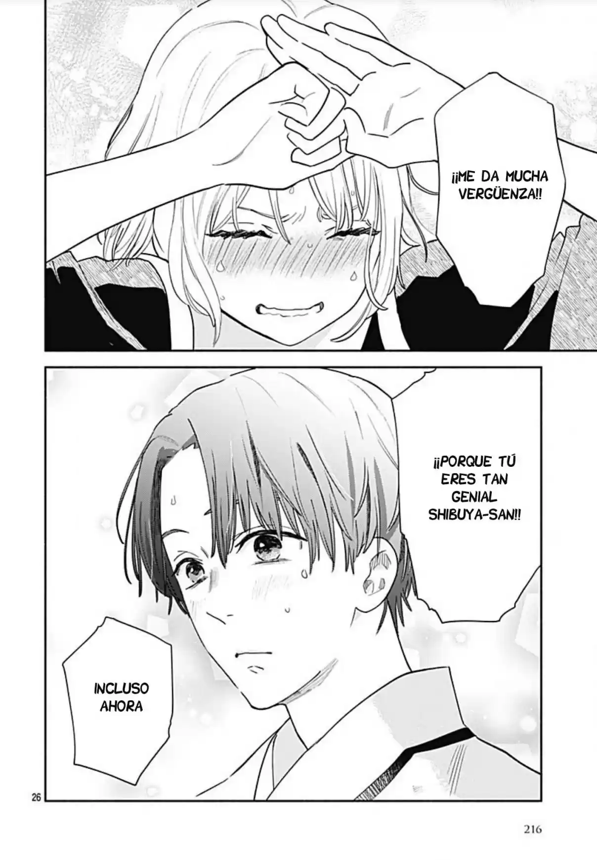 Omukae Shibuya-kun capítulo 23, página 28