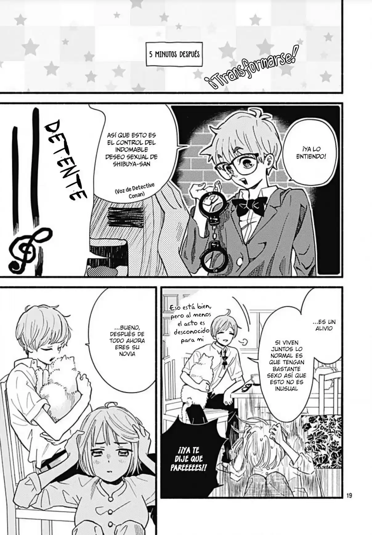 Omukae Shibuya-kun capítulo 24, página 21