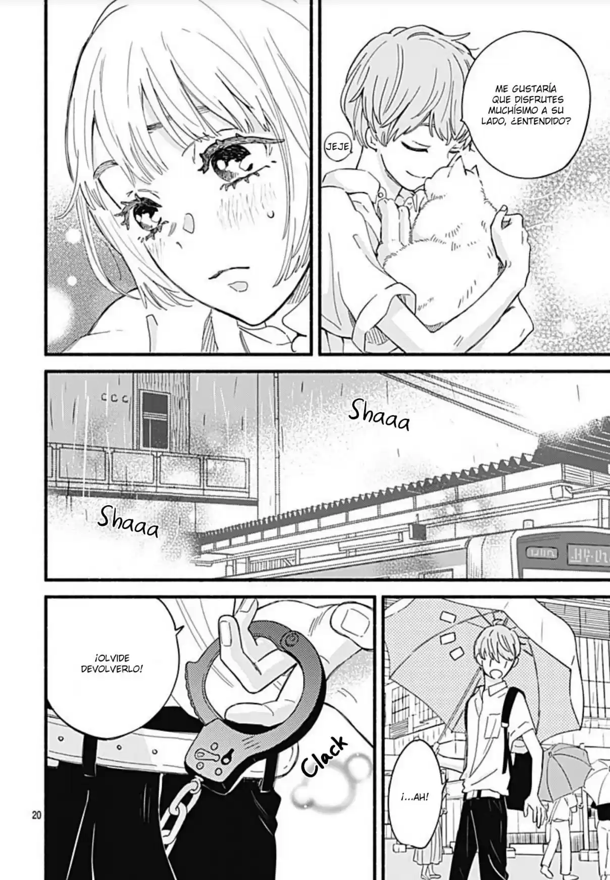 Omukae Shibuya-kun capítulo 24, página 22