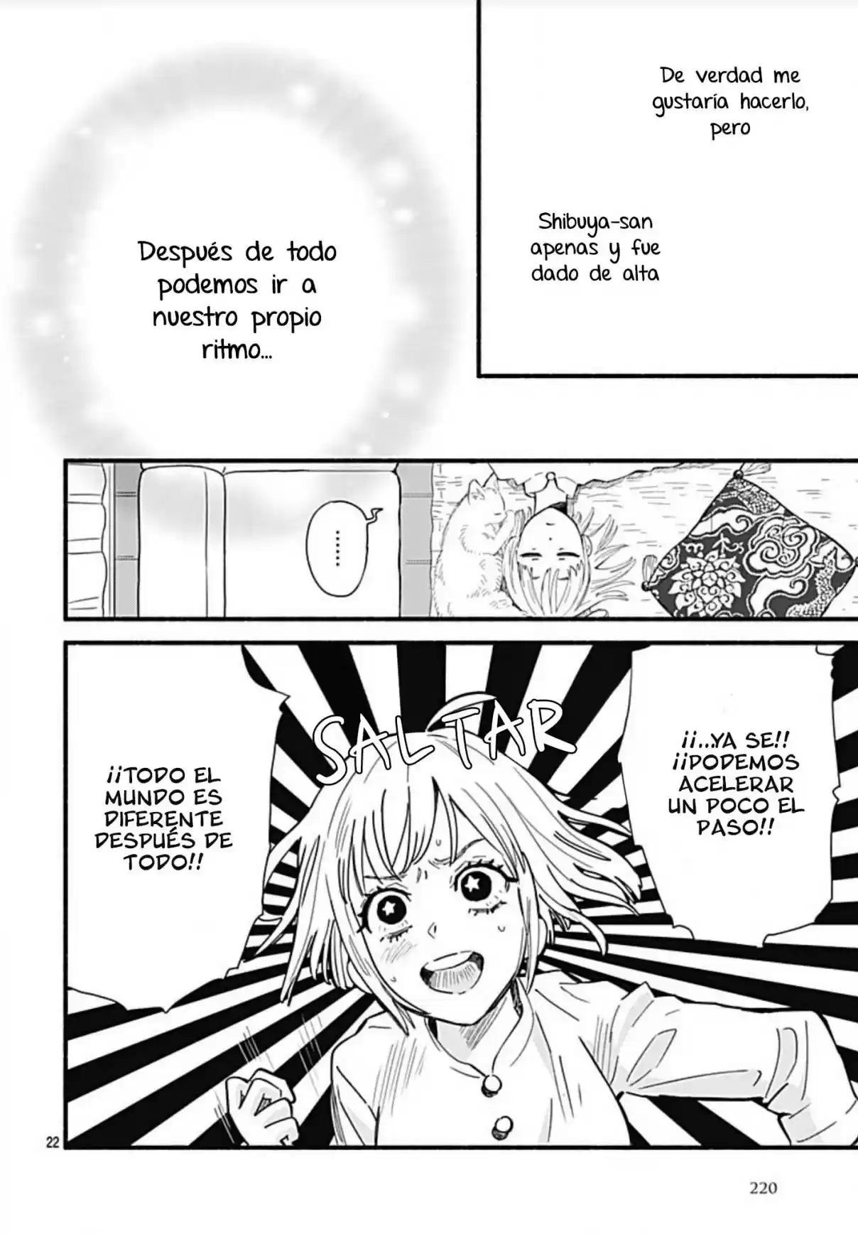Omukae Shibuya-kun capítulo 24, página 24