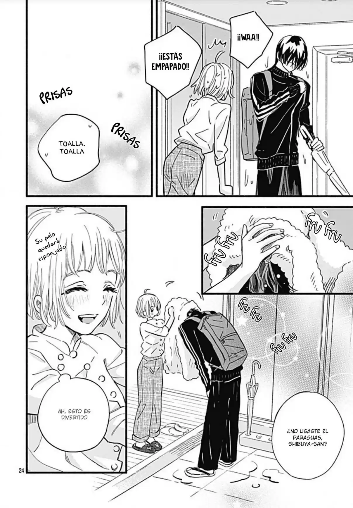 Omukae Shibuya-kun capítulo 24, página 26