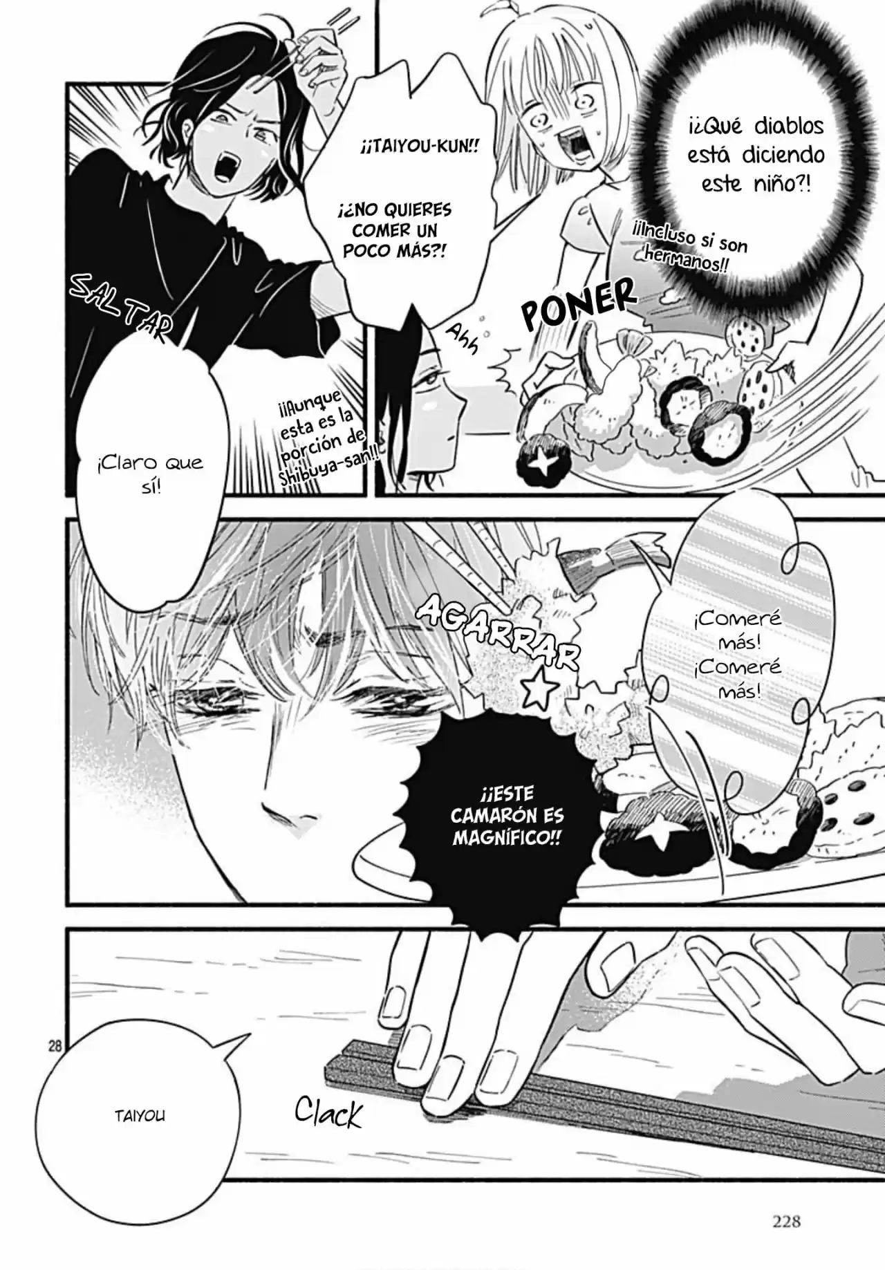Omukae Shibuya-kun capítulo 25, página 28