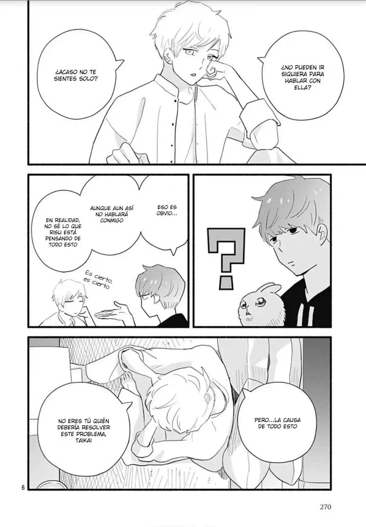 Omukae Shibuya-kun capítulo 28, página 8