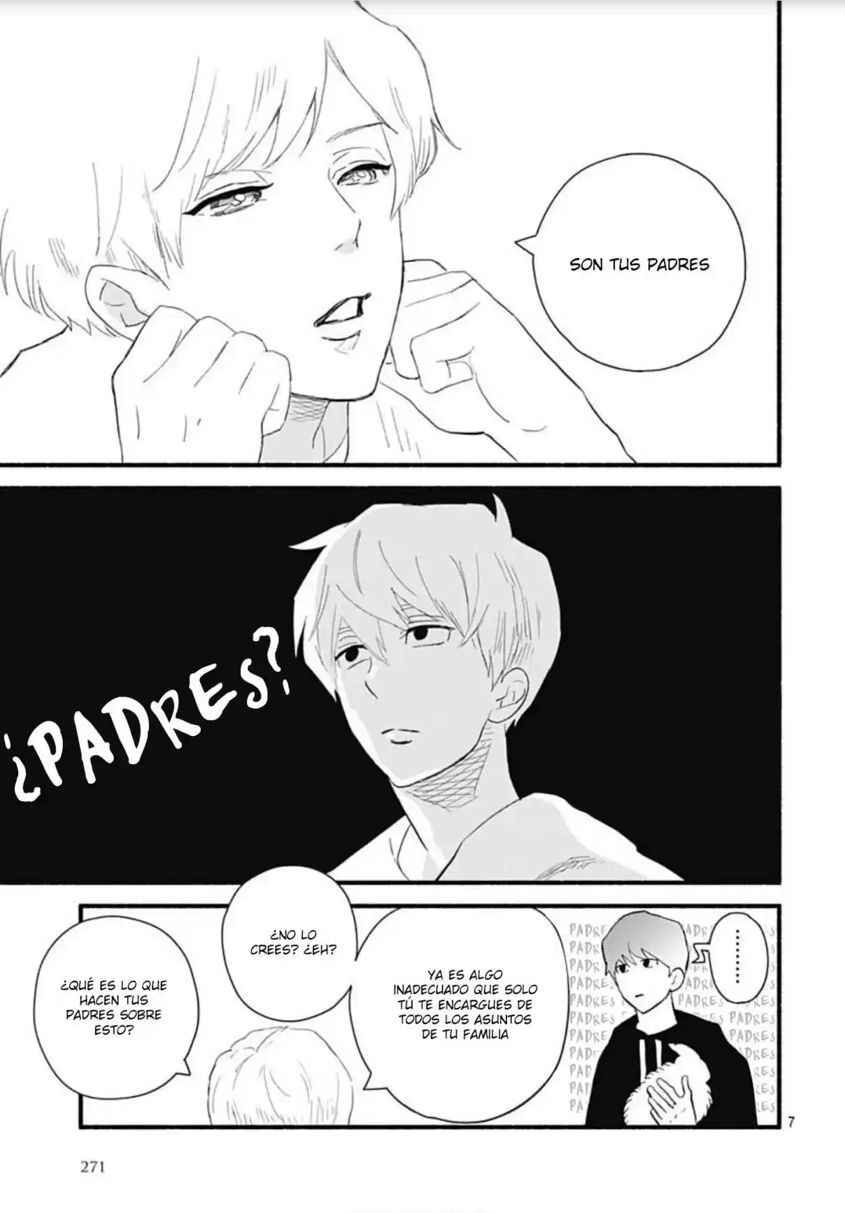 Omukae Shibuya-kun capítulo 28, página 9