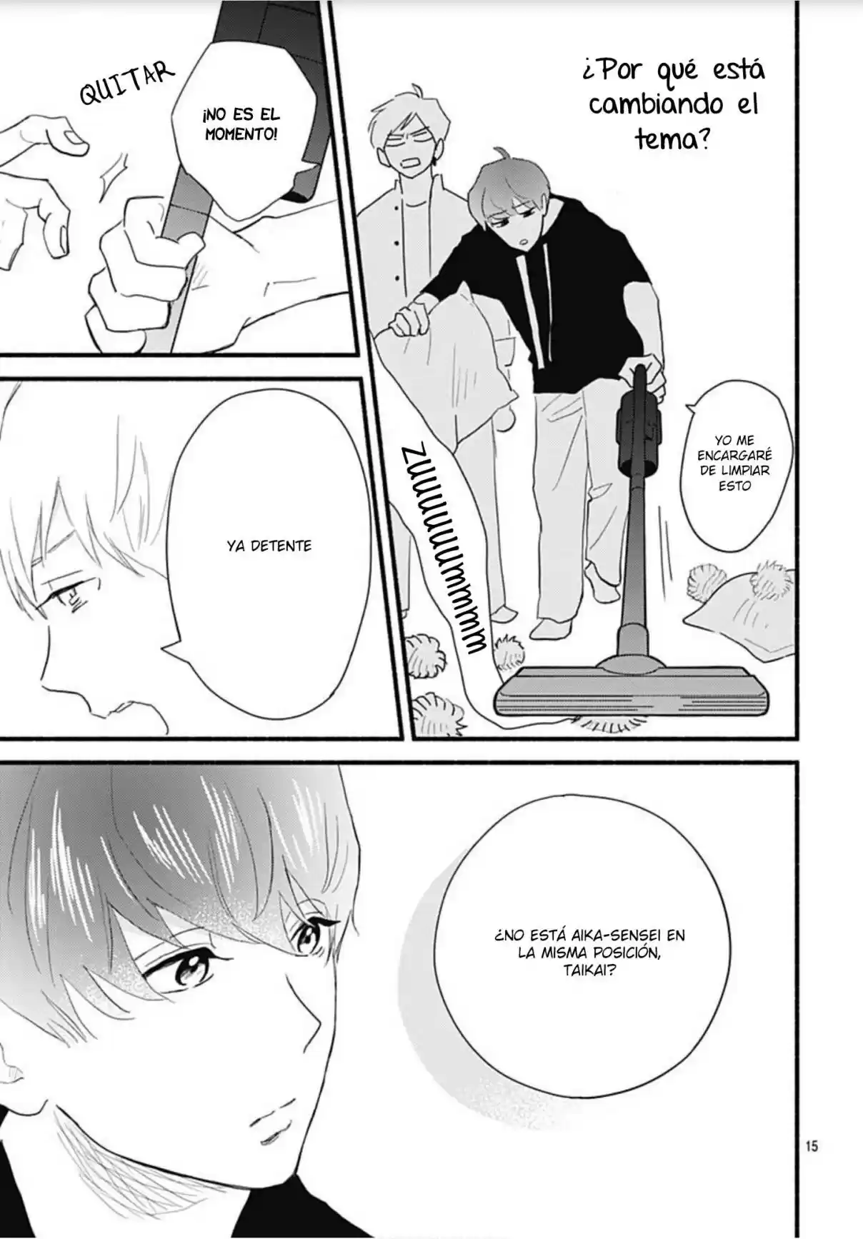 Omukae Shibuya-kun capítulo 28, página 17