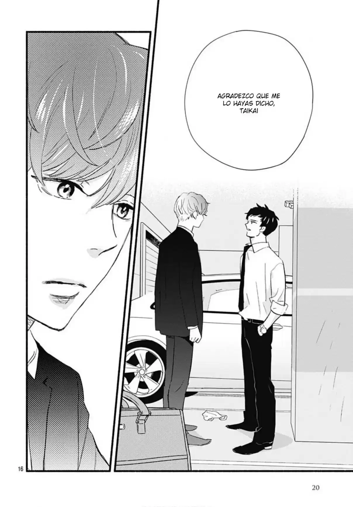 Omukae Shibuya-kun capítulo 29, página 20