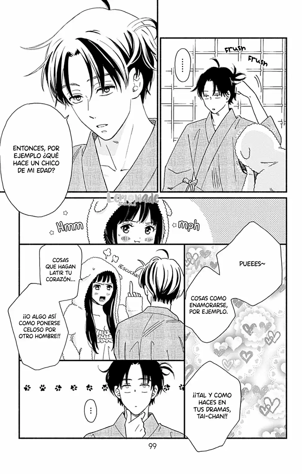 Omukae Shibuya-kun capítulo 3, página 13