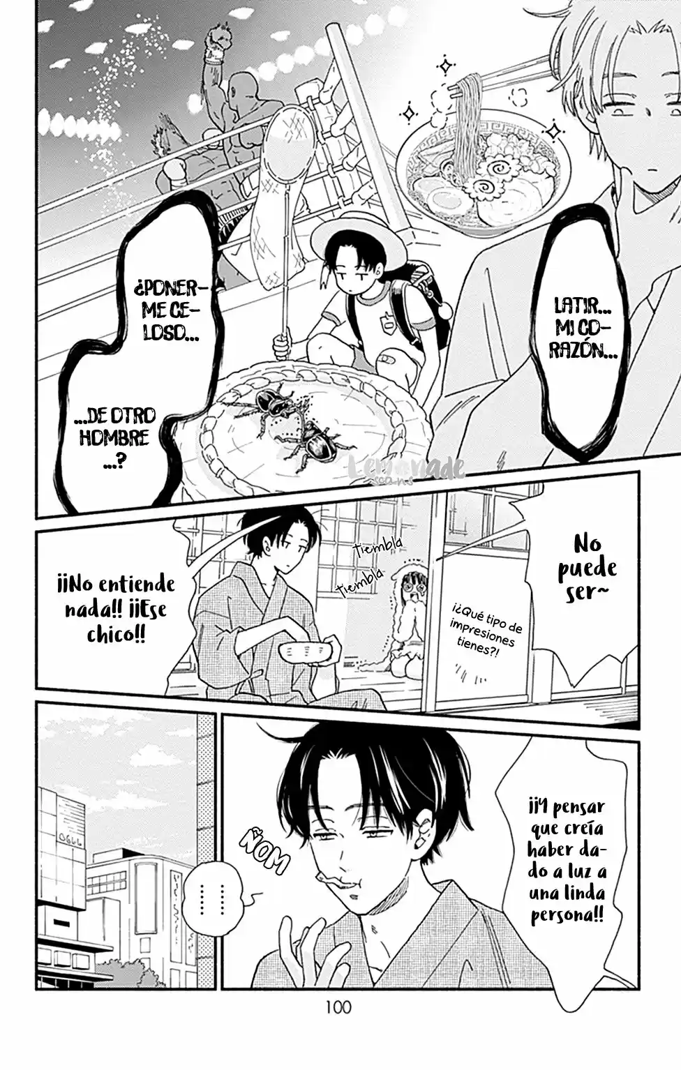 Omukae Shibuya-kun capítulo 3, página 14