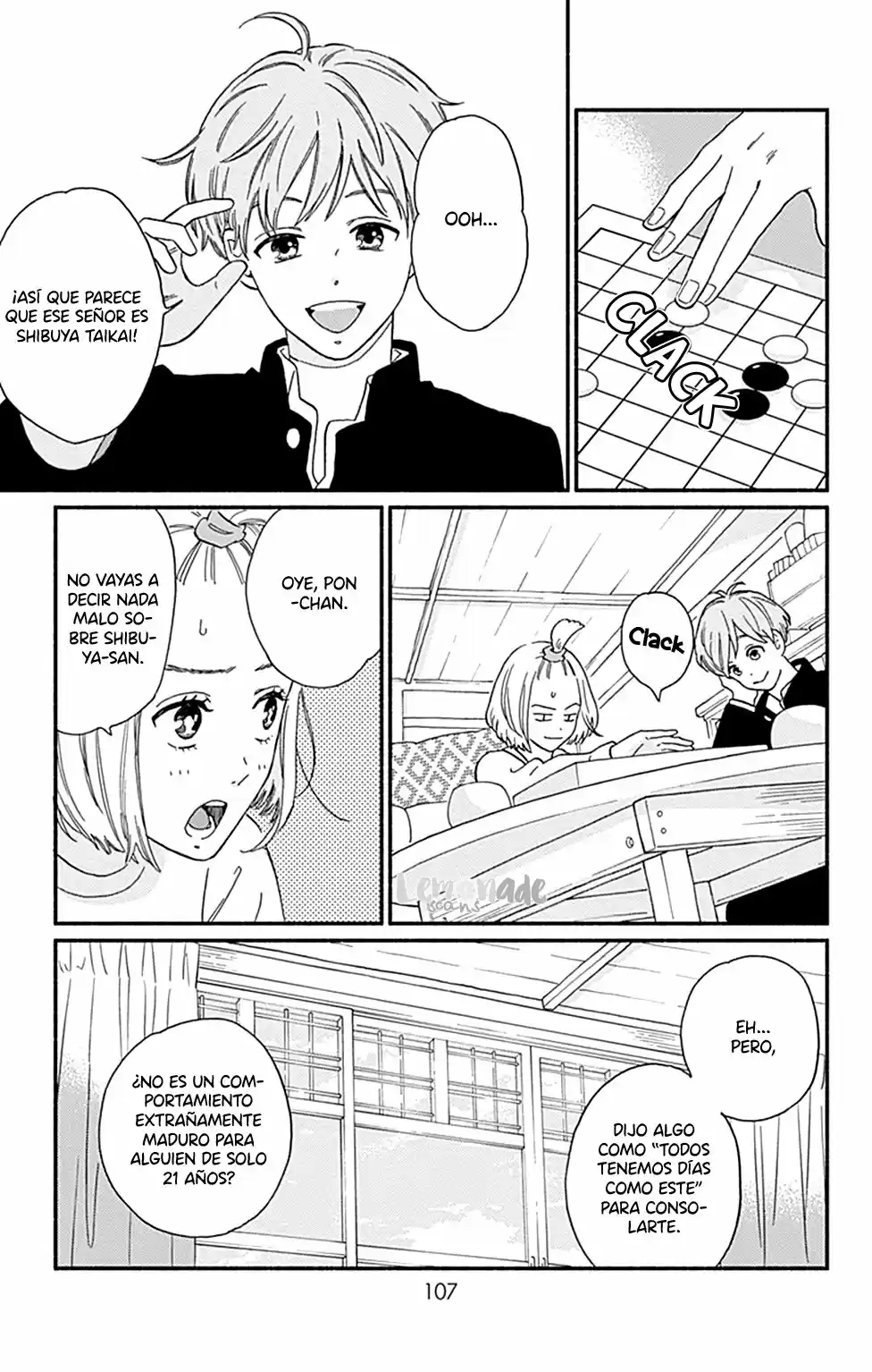 Omukae Shibuya-kun capítulo 3, página 21