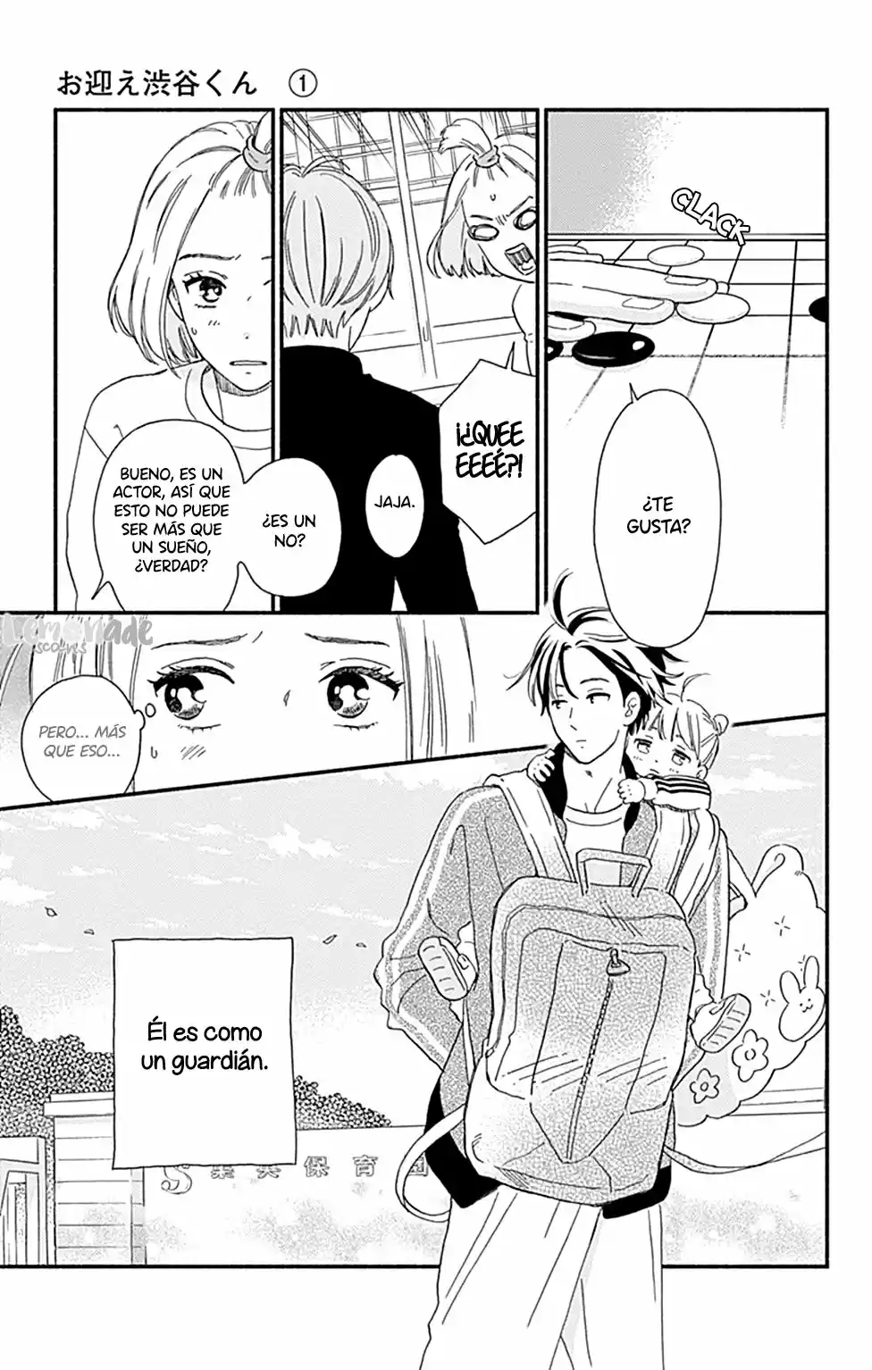 Omukae Shibuya-kun capítulo 3, página 23