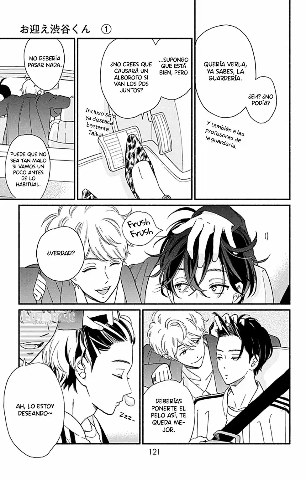 Omukae Shibuya-kun capítulo 3, página 35