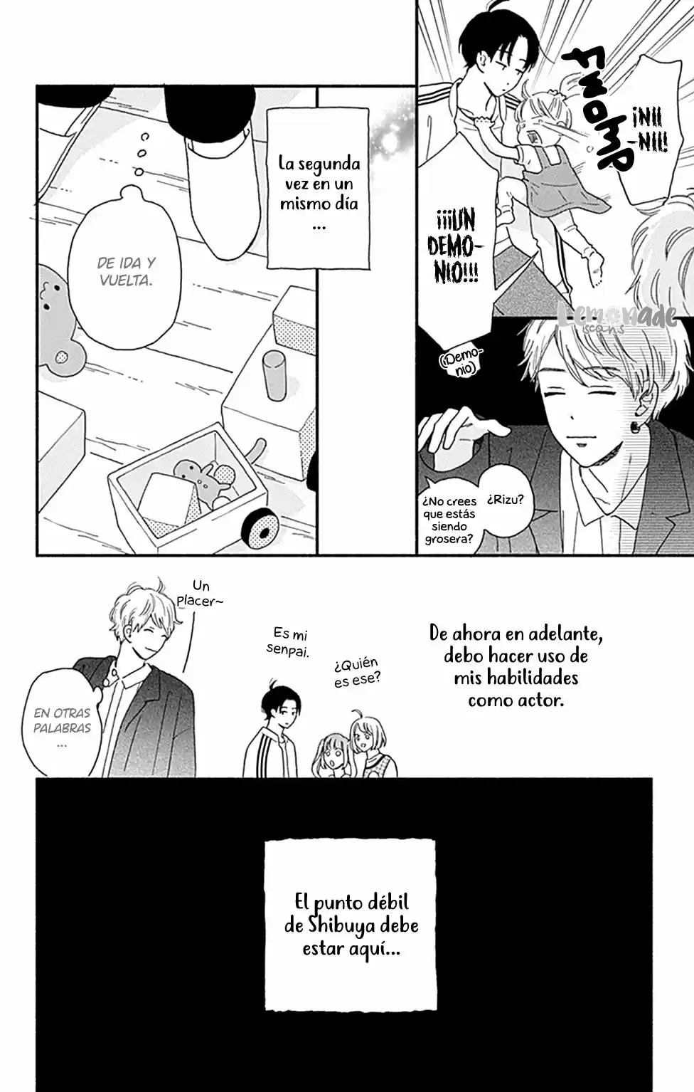 Omukae Shibuya-kun capítulo 3, página 38