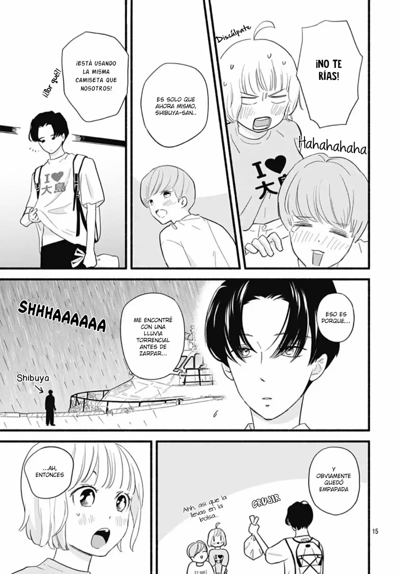 Omukae Shibuya-kun capítulo 30, página 16
