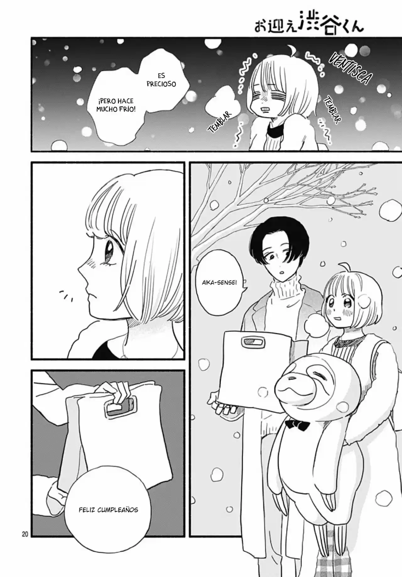 Omukae Shibuya-kun capítulo 31, página 22