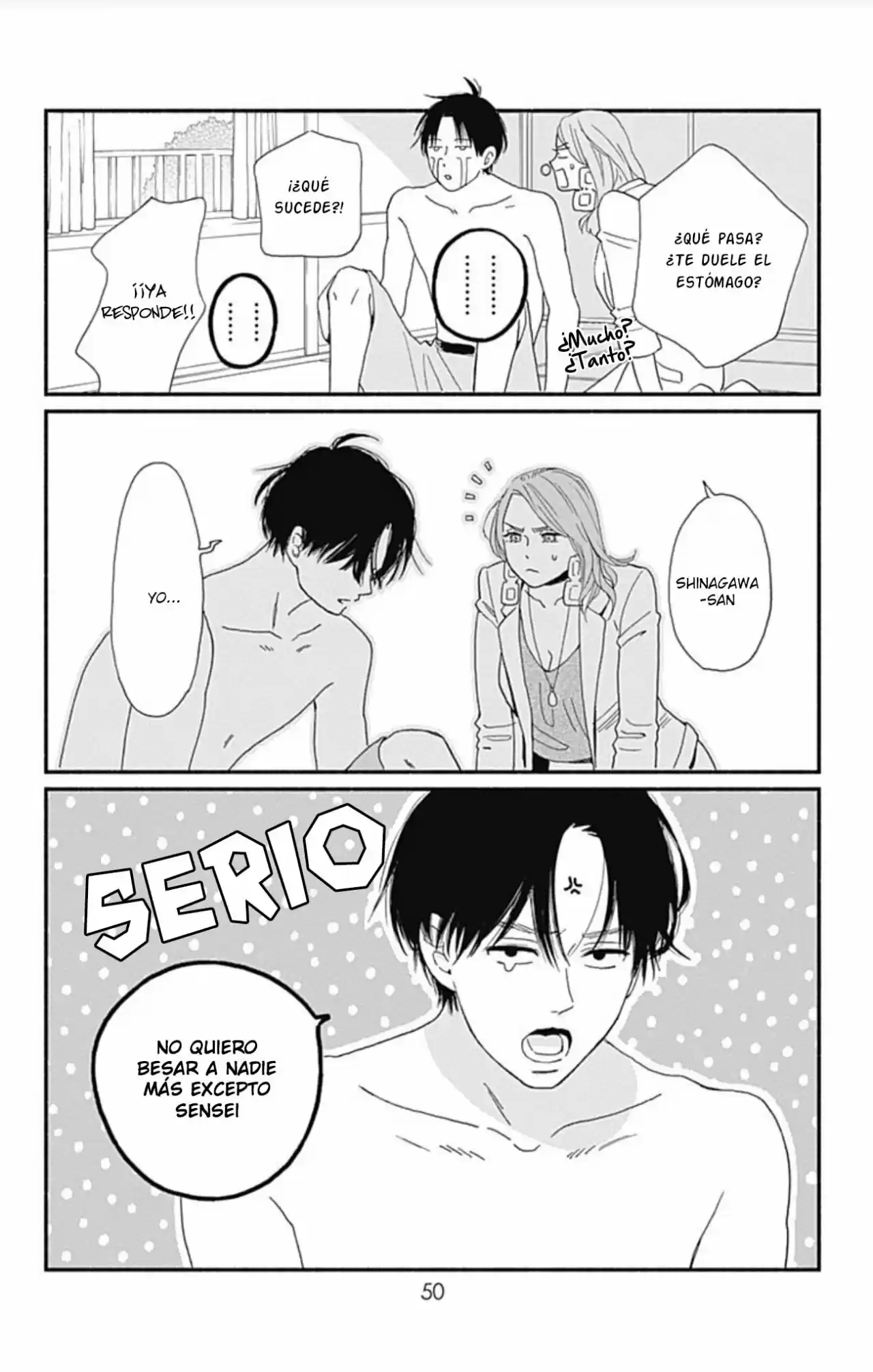 Omukae Shibuya-kun capítulo 6, página 8