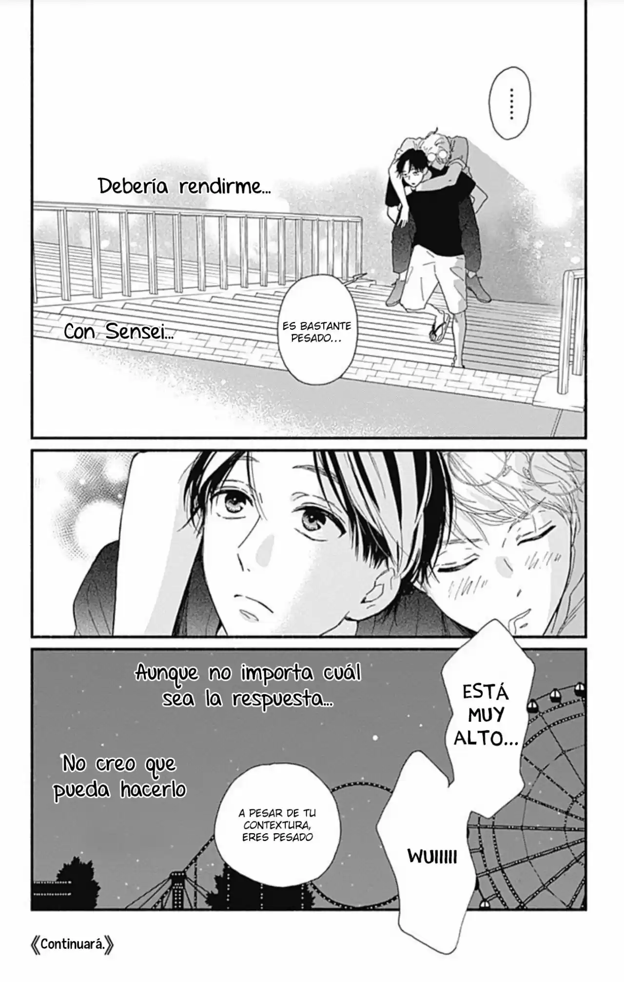 Omukae Shibuya-kun capítulo 6, página 35