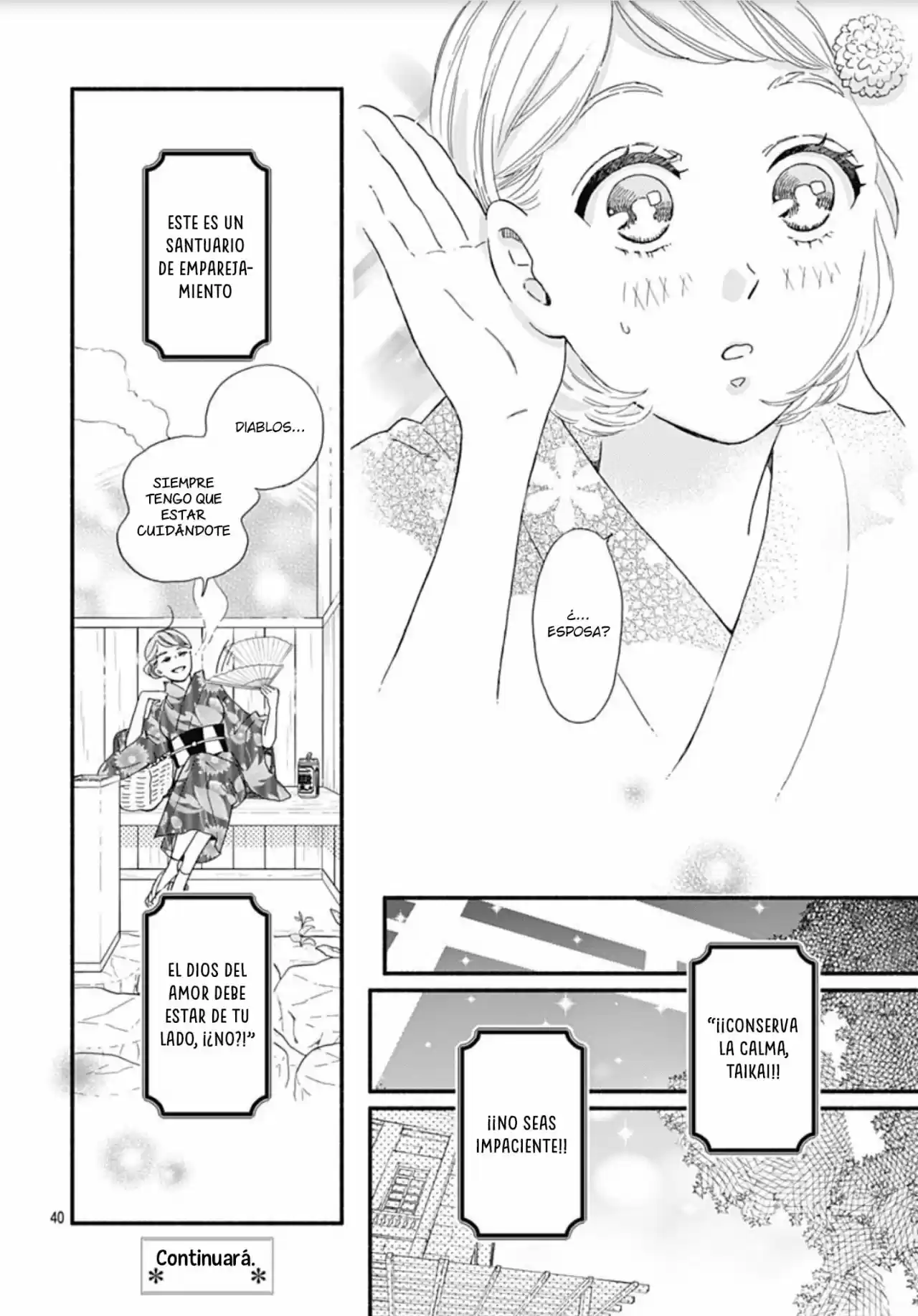 Omukae Shibuya-kun capítulo 7, página 36