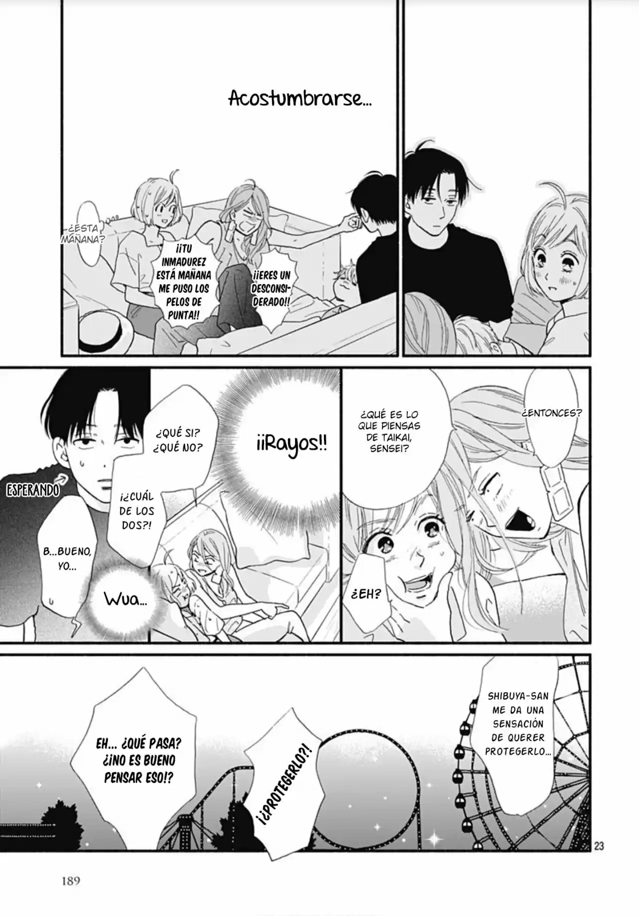 Omukae Shibuya-kun capítulo 7, página 44