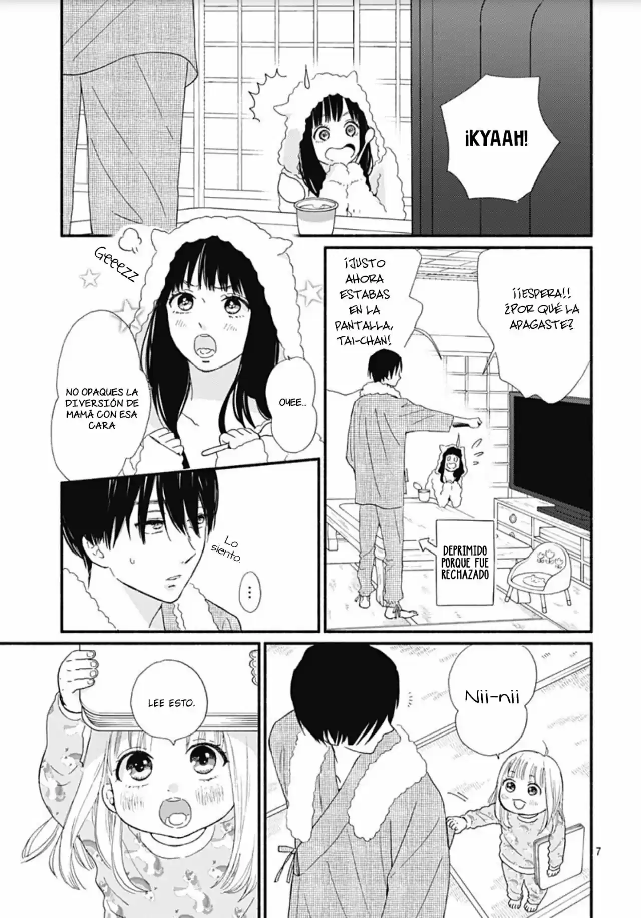 Omukae Shibuya-kun capítulo 8, página 9