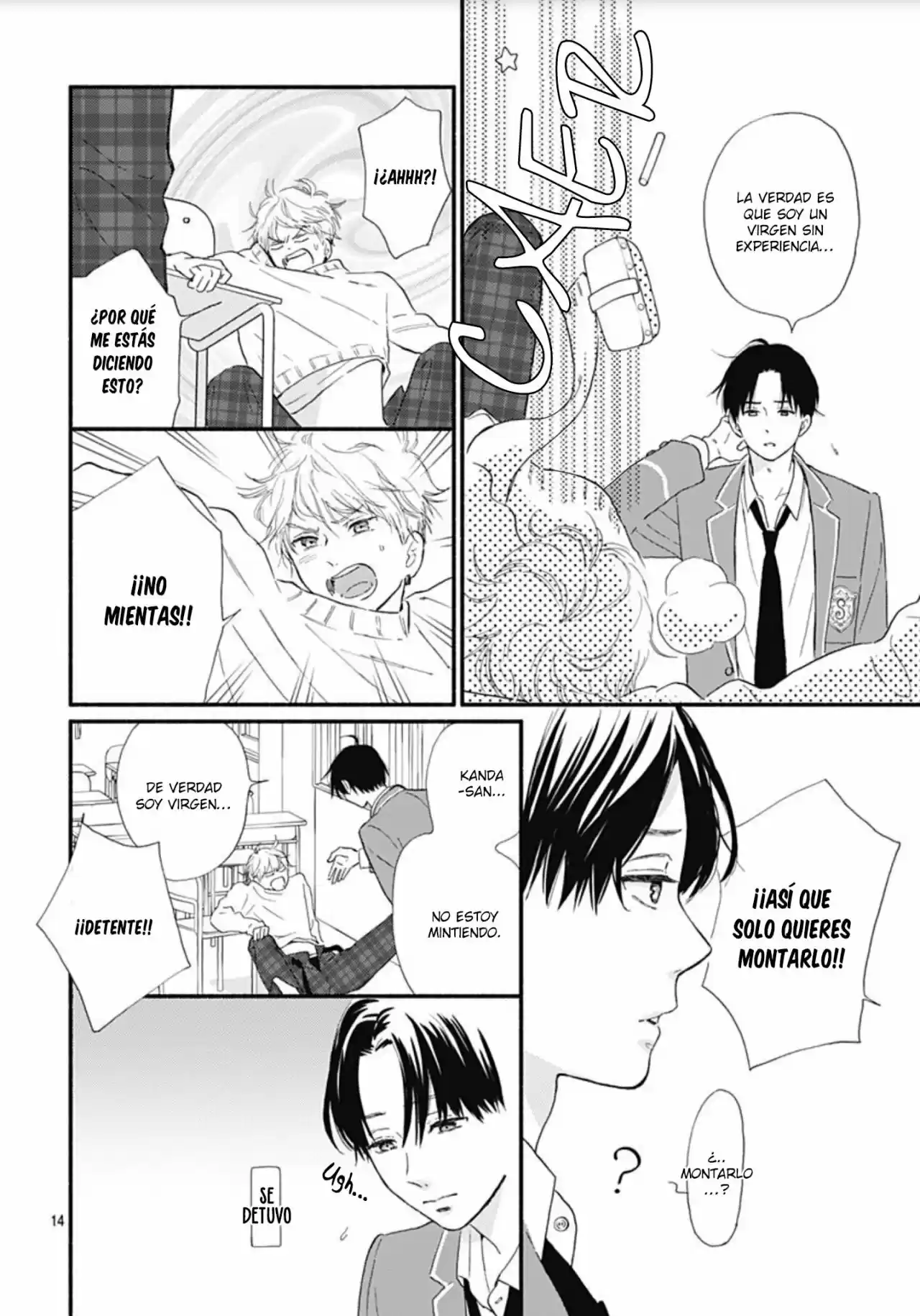 Omukae Shibuya-kun capítulo 8, página 16