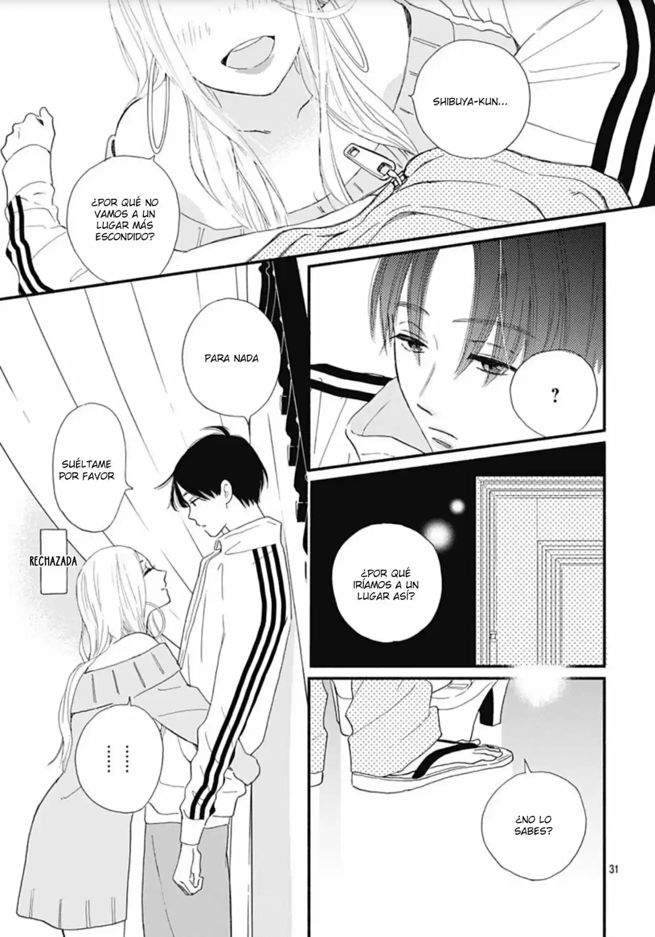 Omukae Shibuya-kun capítulo 8, página 28