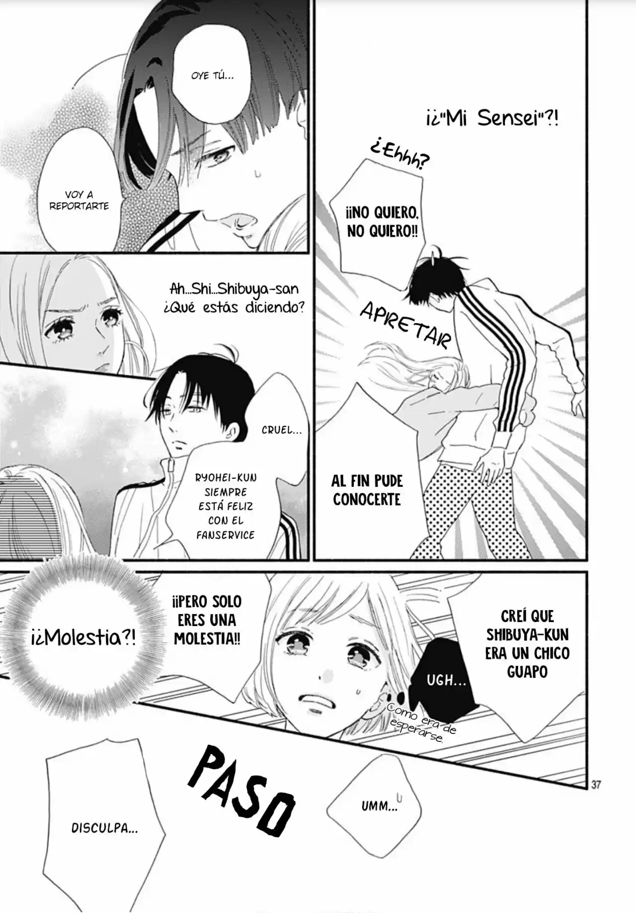 Omukae Shibuya-kun capítulo 8, página 34