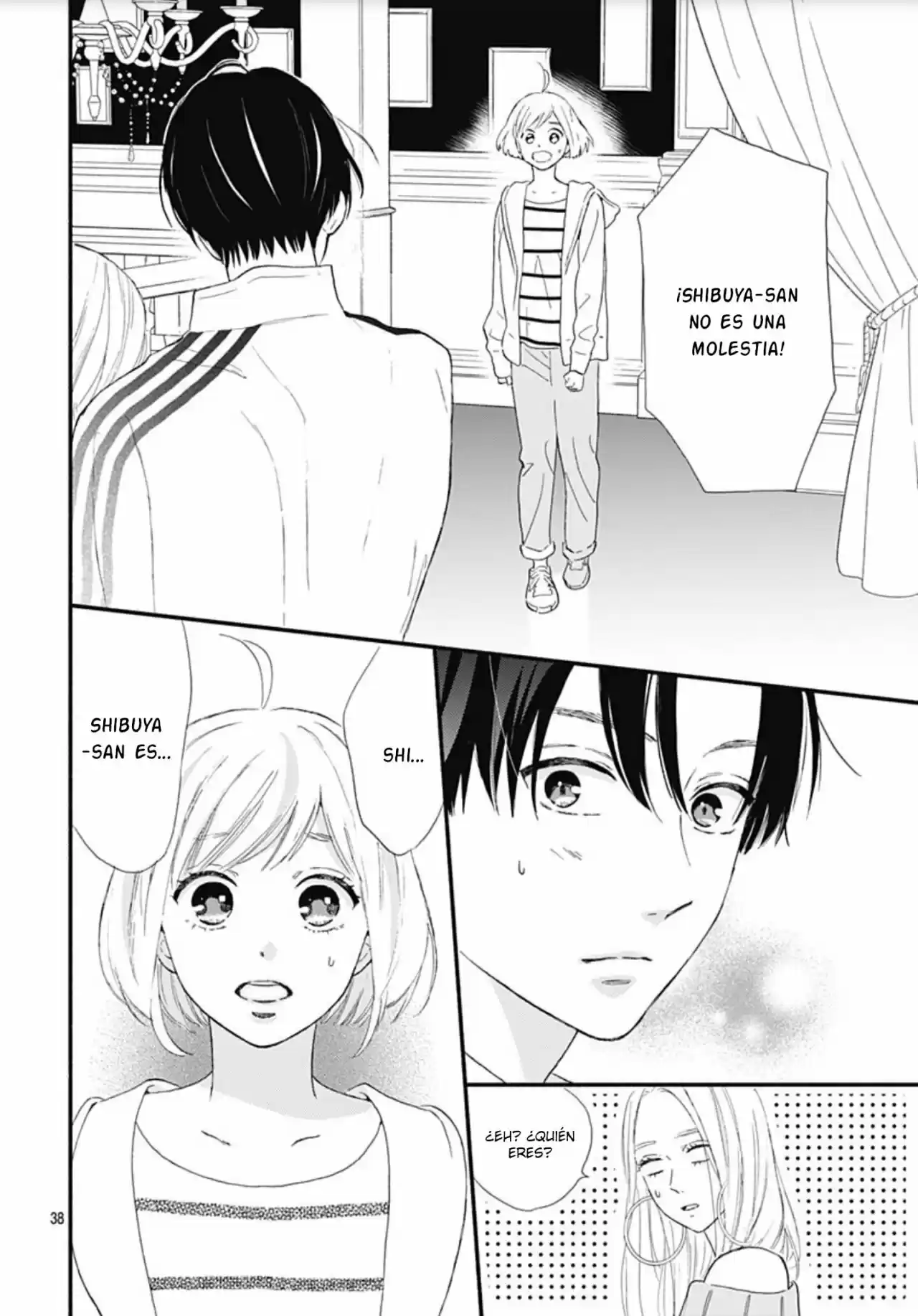Omukae Shibuya-kun capítulo 8, página 35