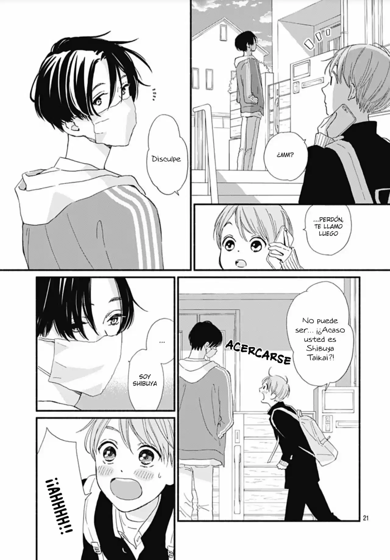 Omukae Shibuya-kun capítulo 9, página 20