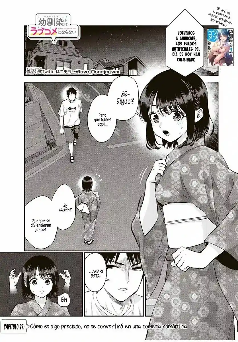 Osananajimi toha rabu kome ni ha nai capítulo 27, página 3