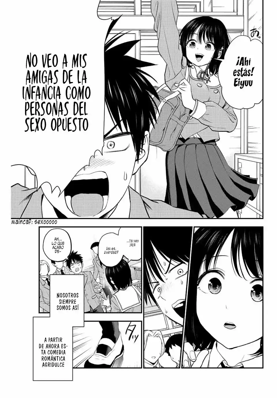 Osananajimi toha rabu kome ni ha nai capítulo 3, página 5