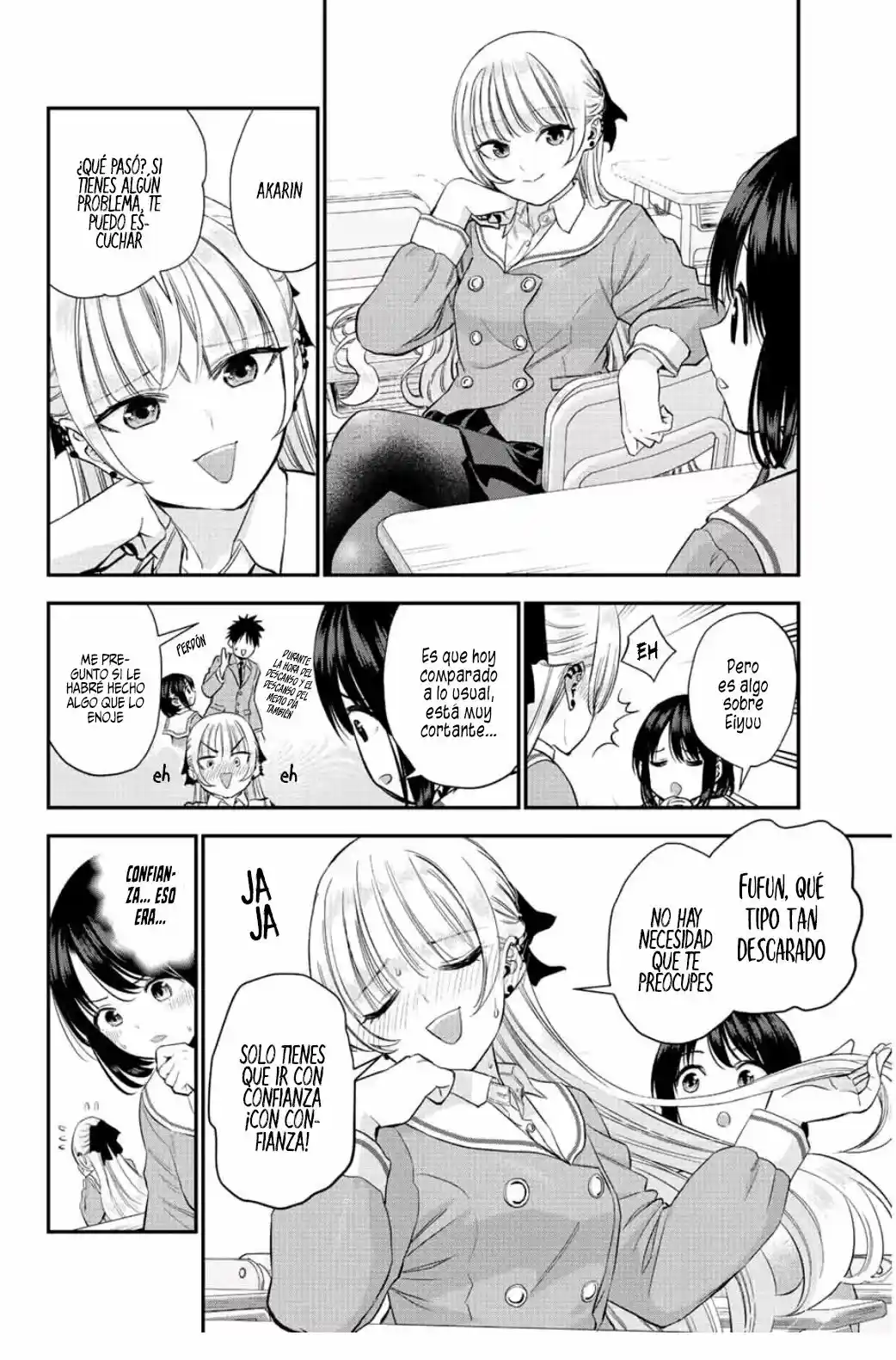 Osananajimi toha rabu kome ni ha nai capítulo 8, página 9