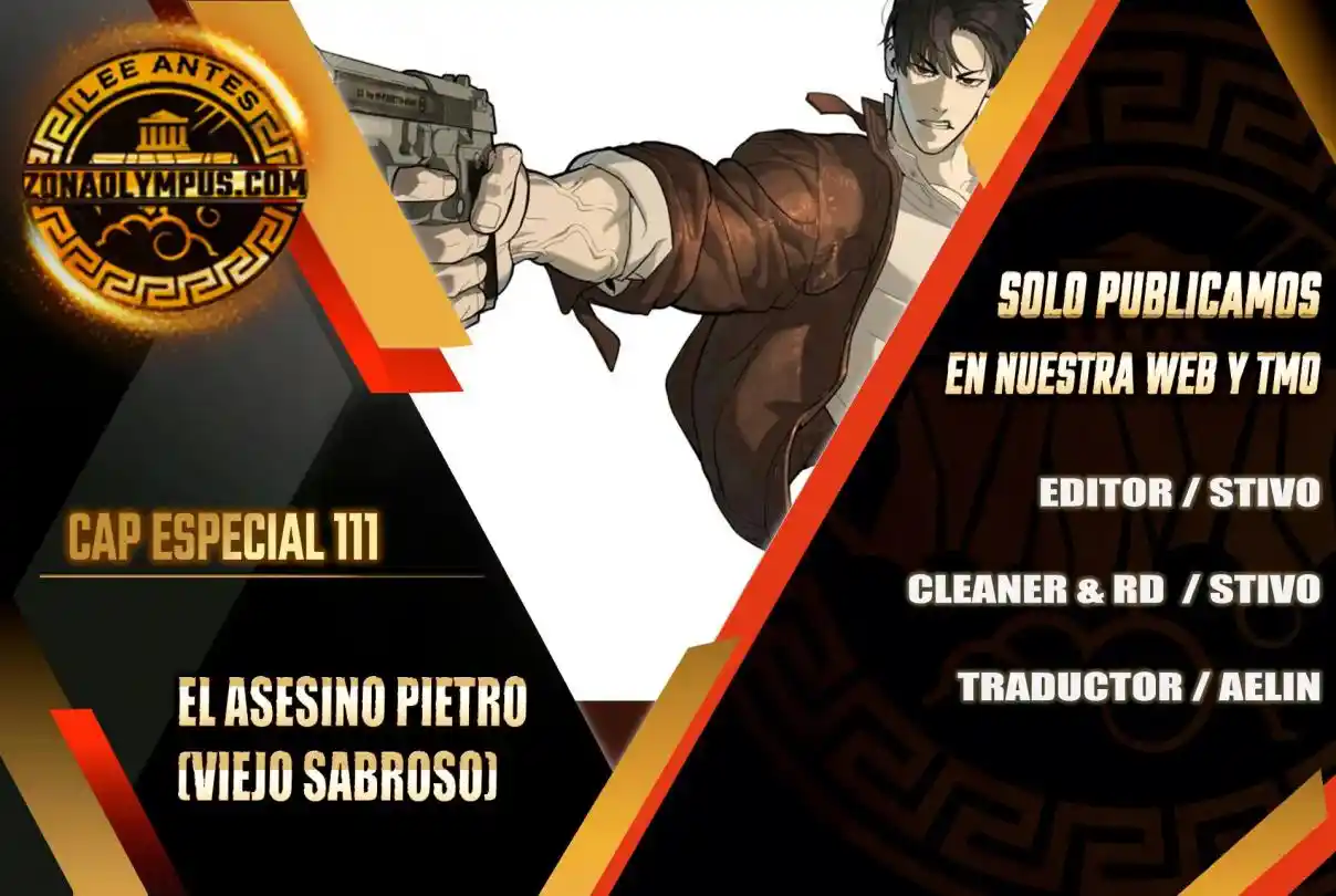 Pedro el Asesino capítulo 111, página 1