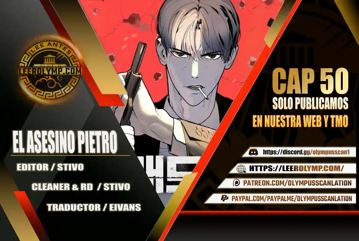 Pedro el Asesino capítulo 50, página 1